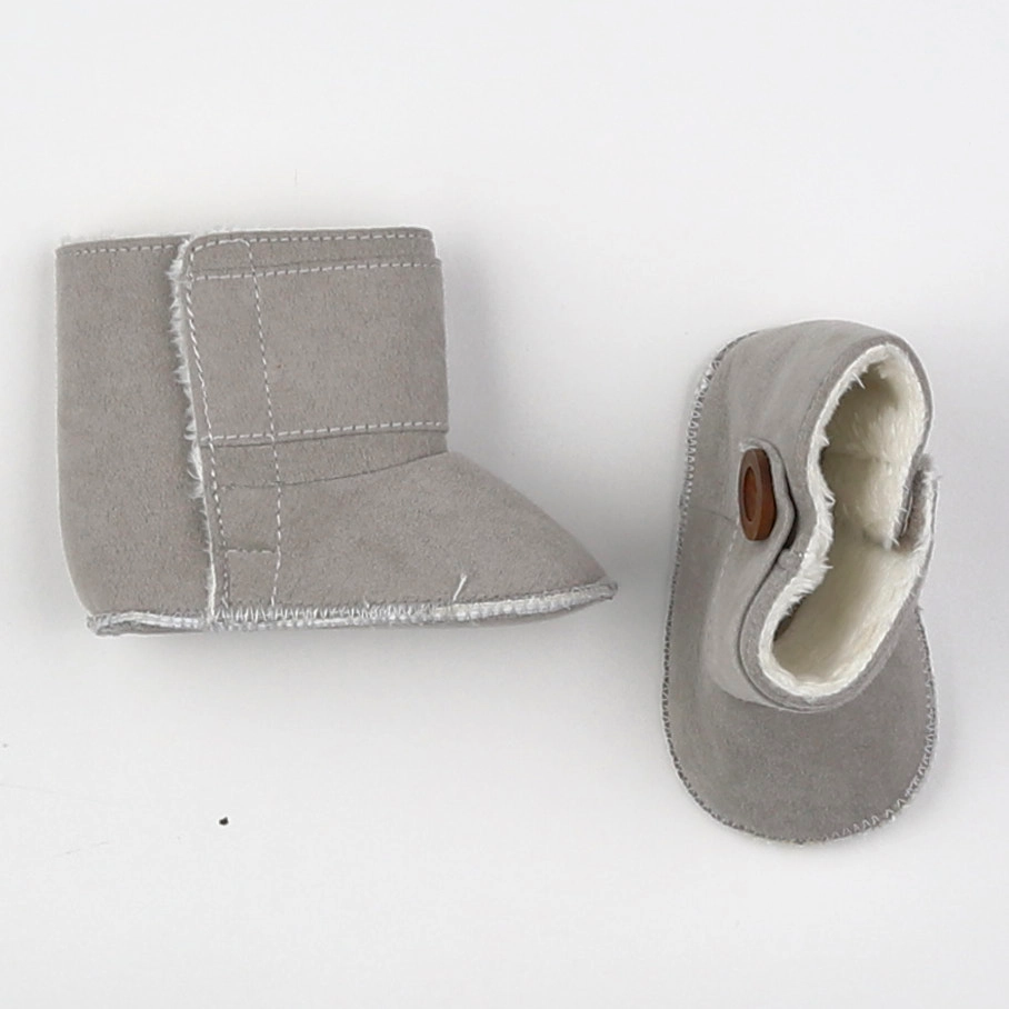 Vertbaudet - chaussons gris - pointure 16/17