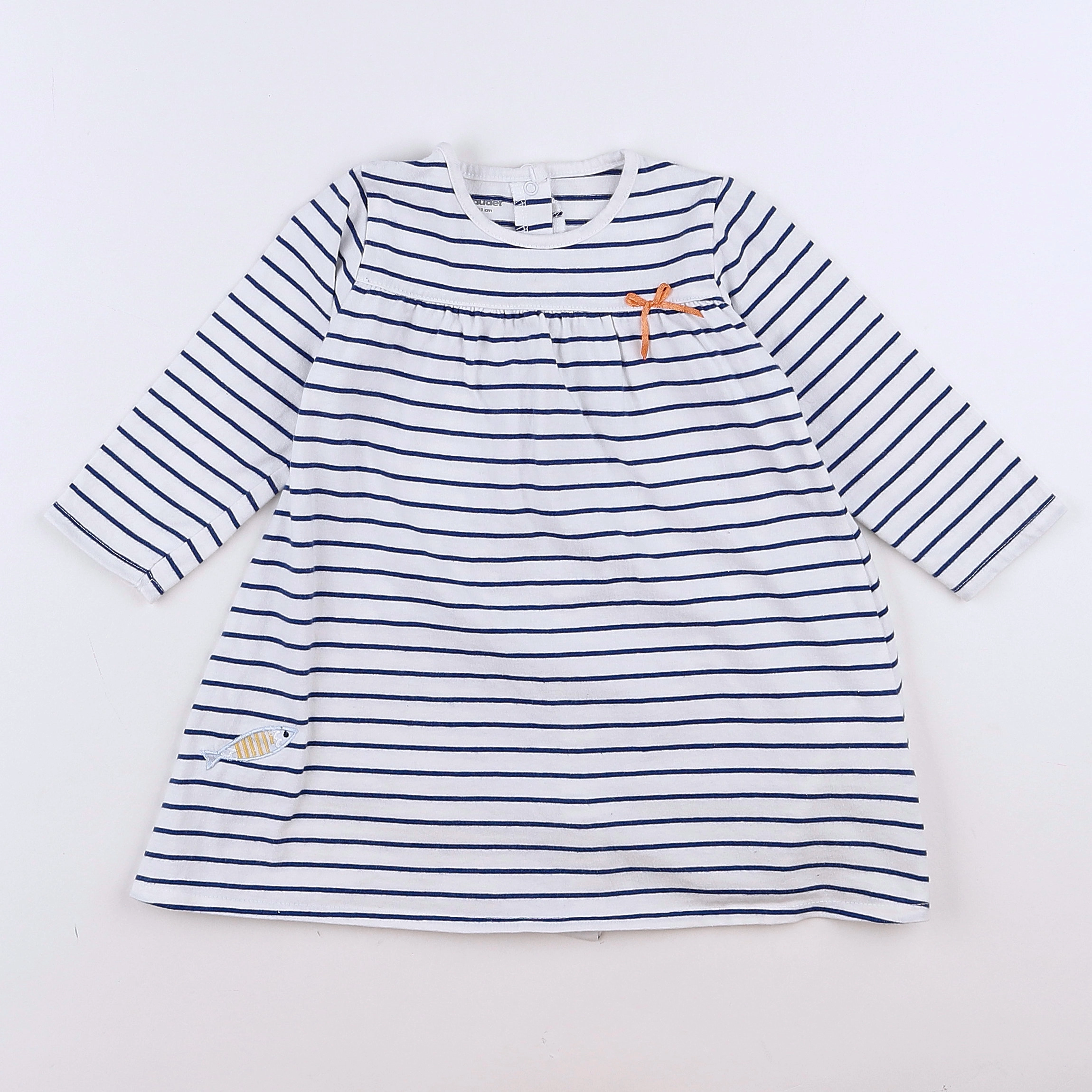 Vertbaudet - robe blanc - 18 mois
