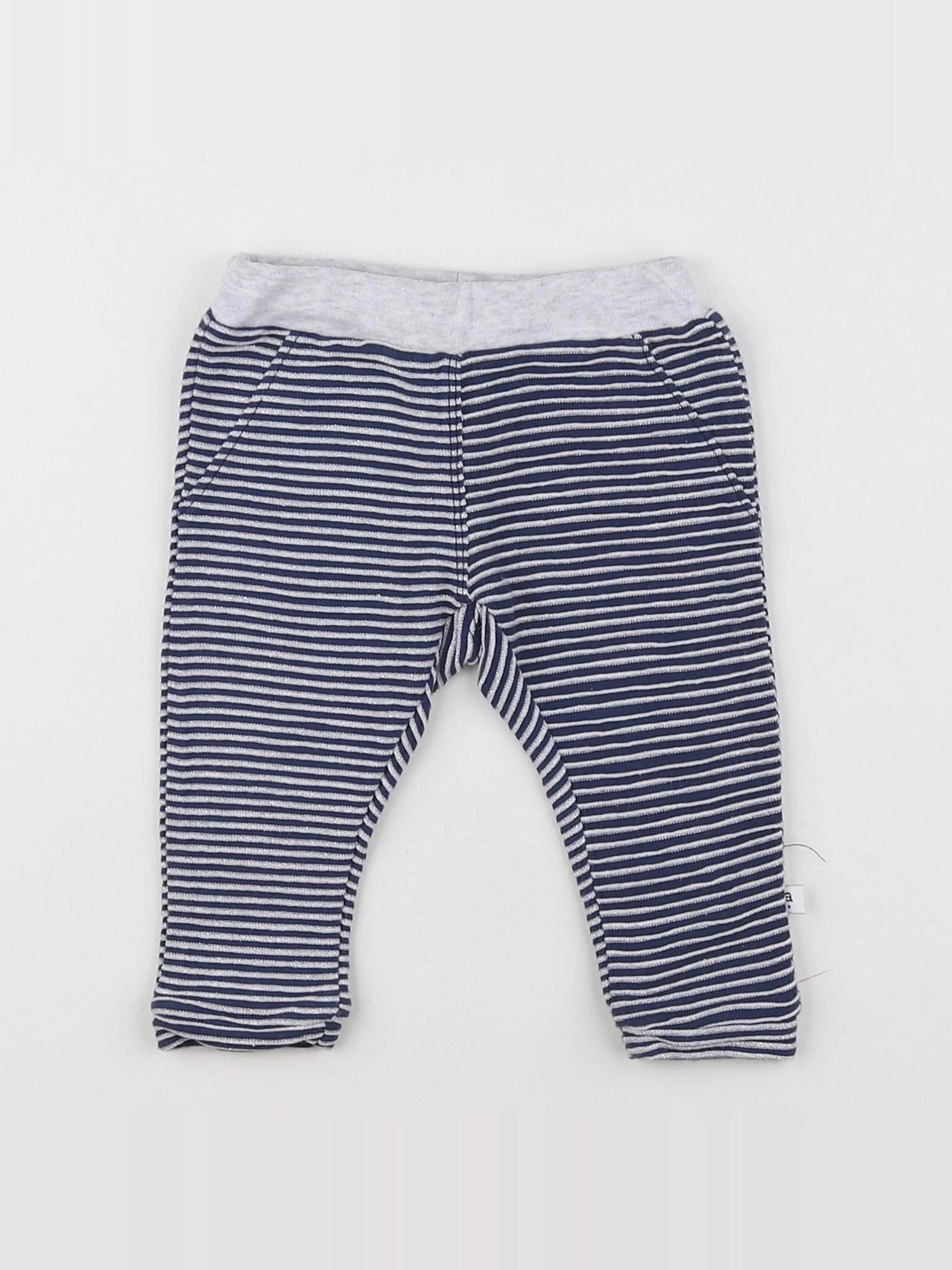 Absorba - jogging bleu, argent - 6 mois