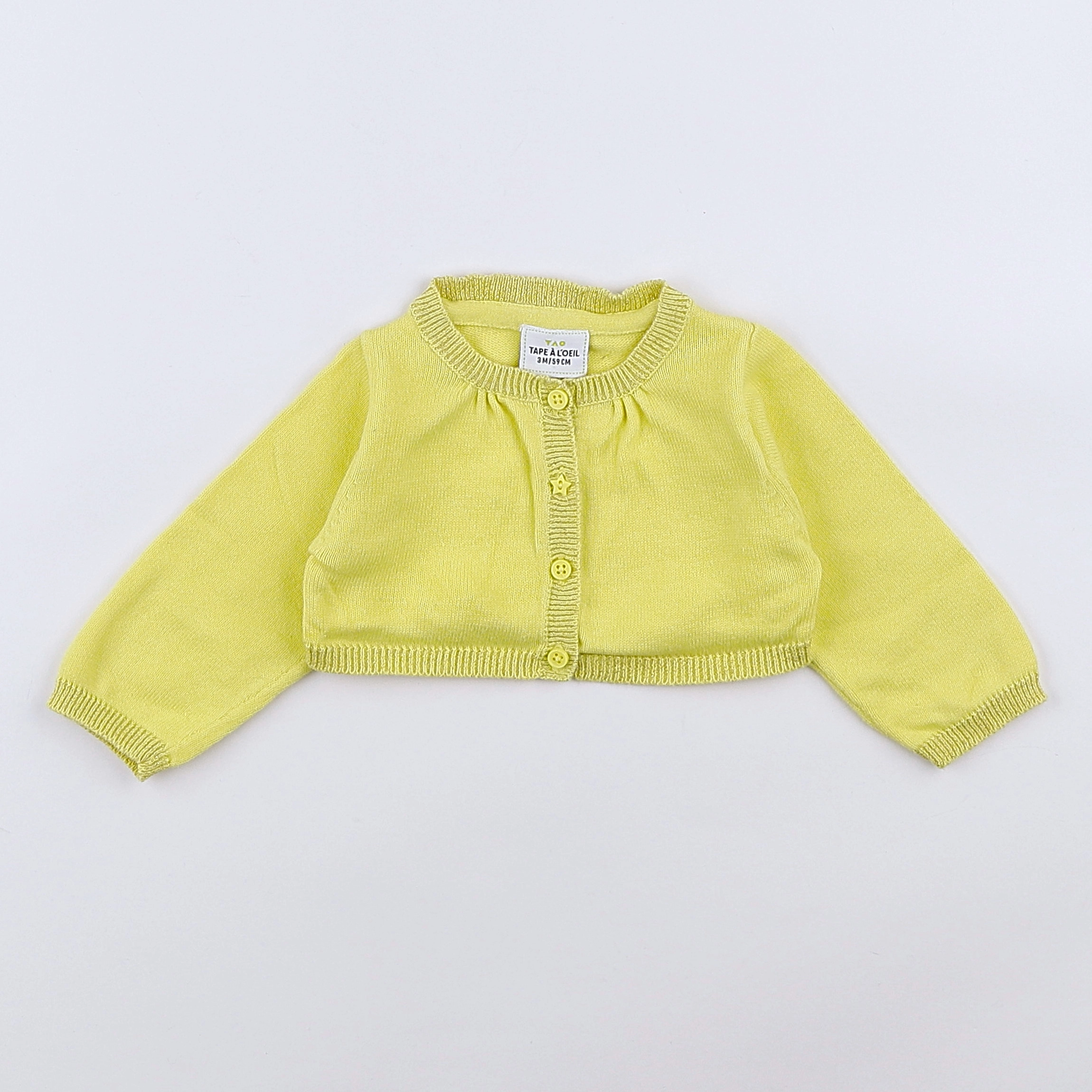Tape à l'oeil - gilet jaune - 3 mois