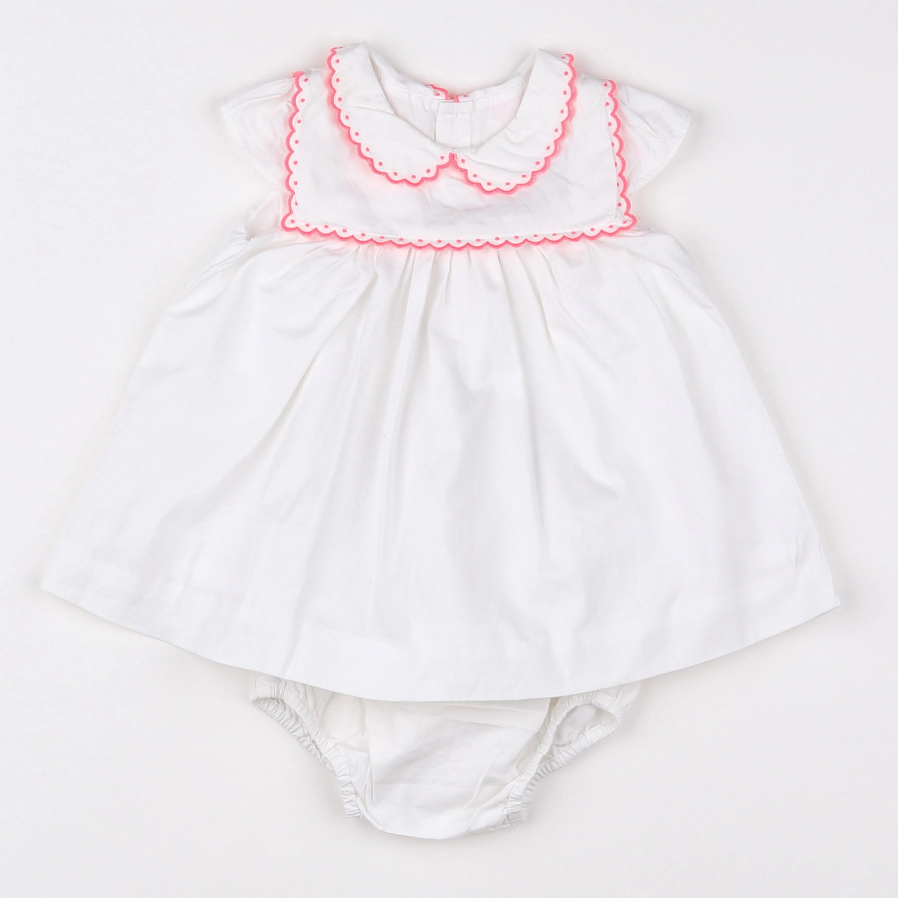 Jacadi - robe blanc - 3 mois