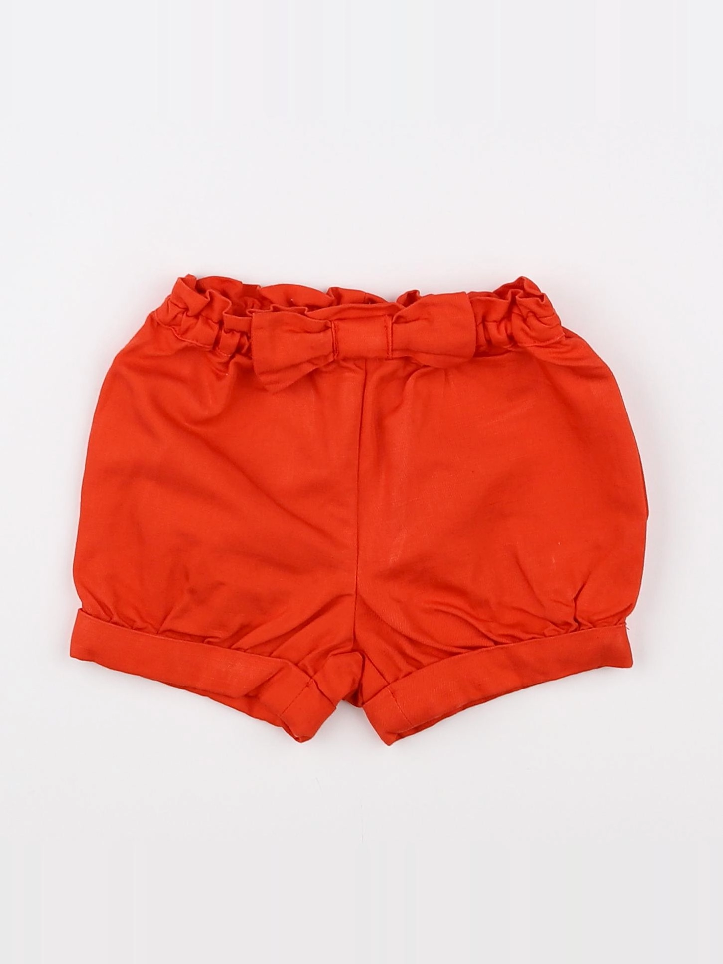 Jacadi - short orange - 12 mois