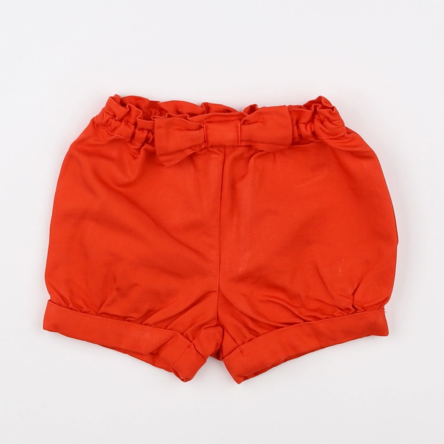 Jacadi - short orange - 12 mois