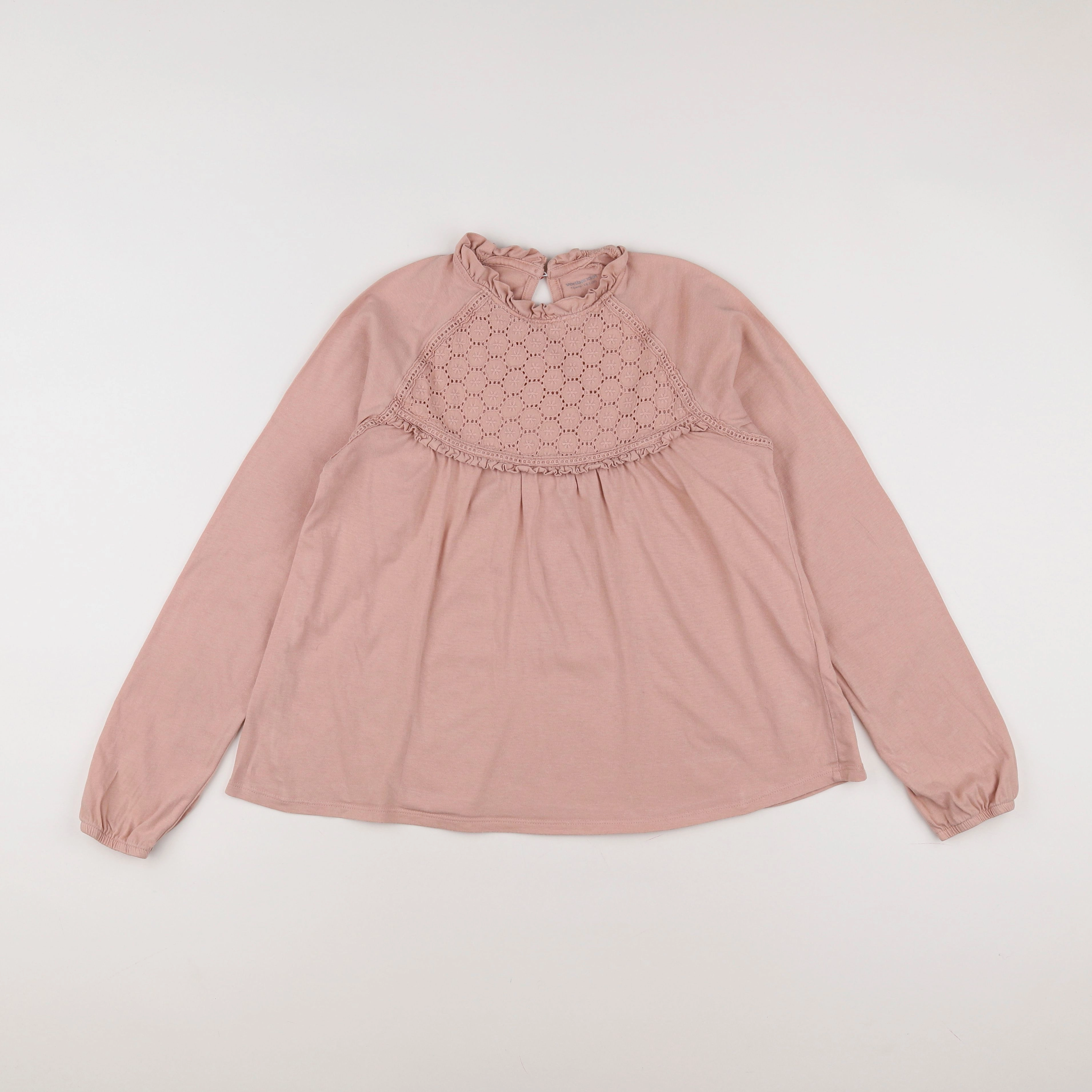 Vertbaudet - tee-shirt rose - 12 ans
