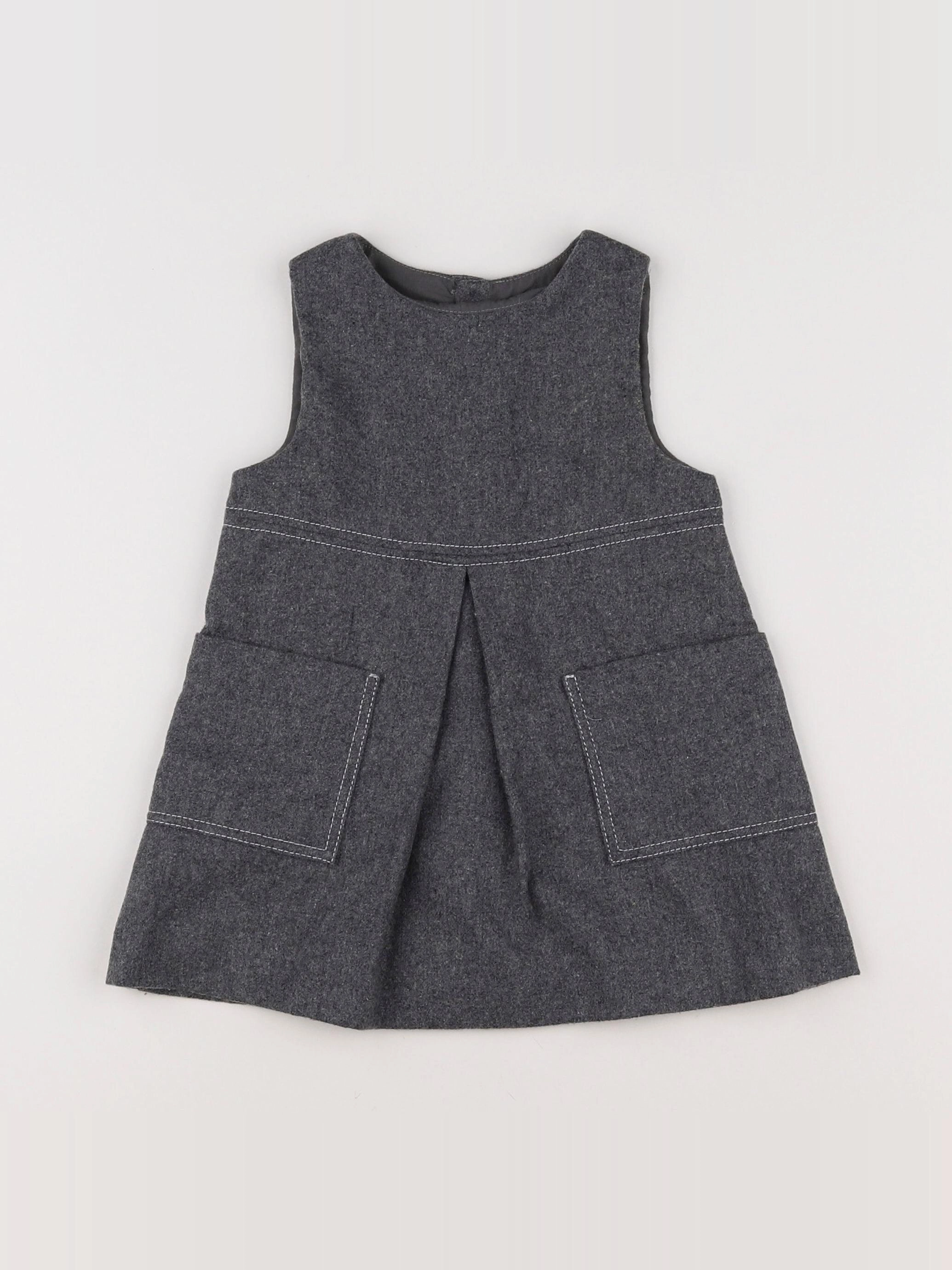 Jacadi - robe gris - 18 mois