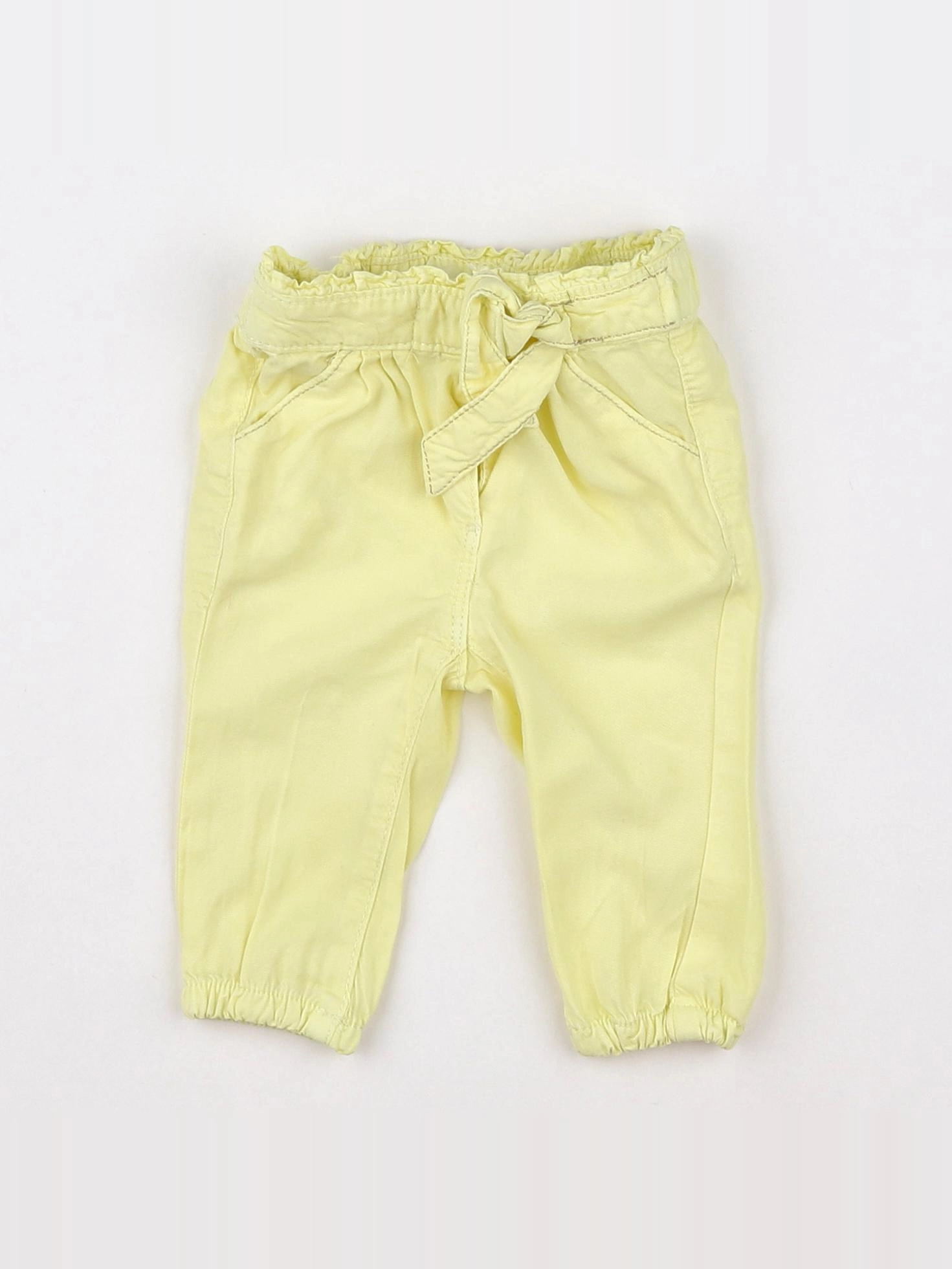 Tape à l'oeil - pantalon jaune fluo - 3 mois