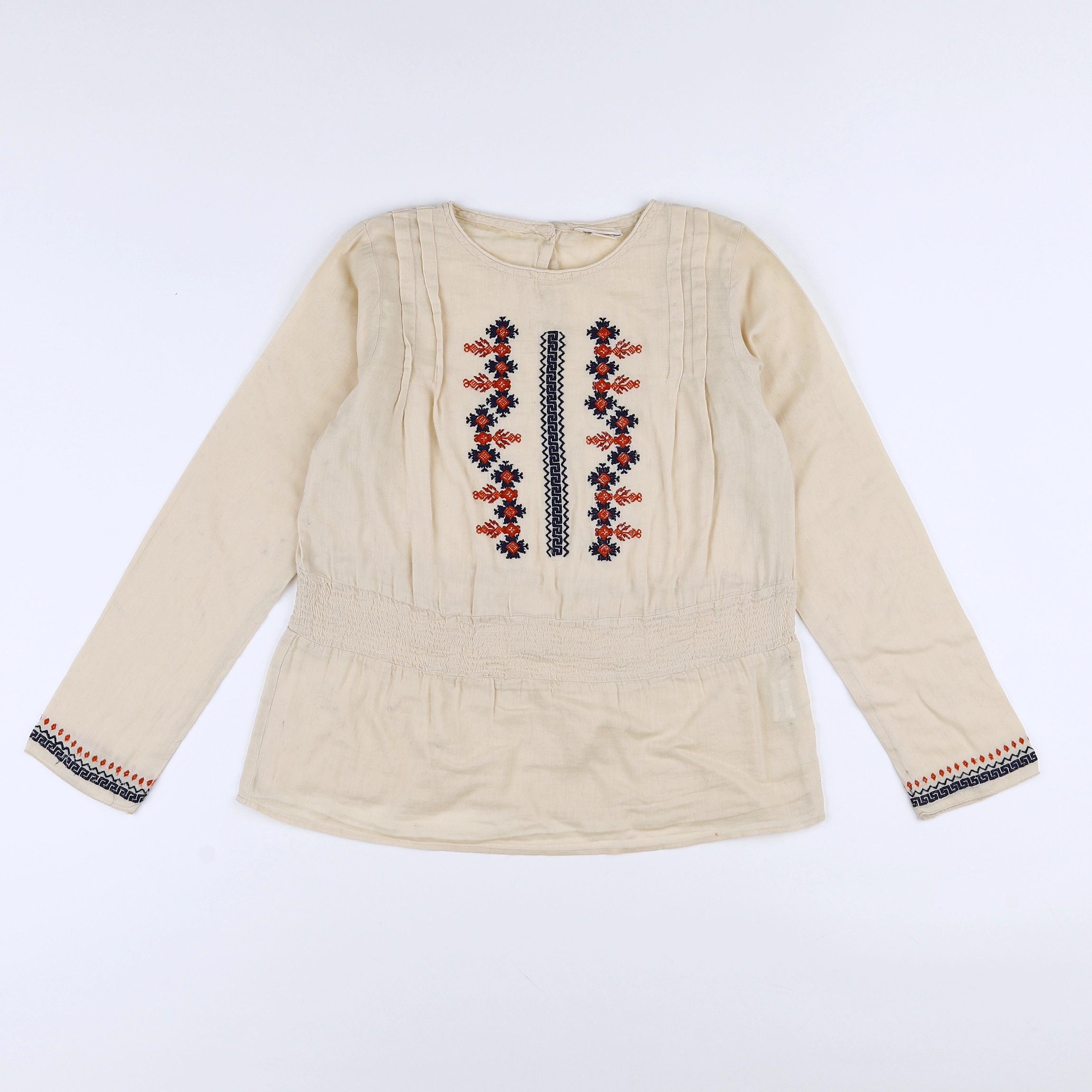 Bellerose - blouse beige - 12 ans