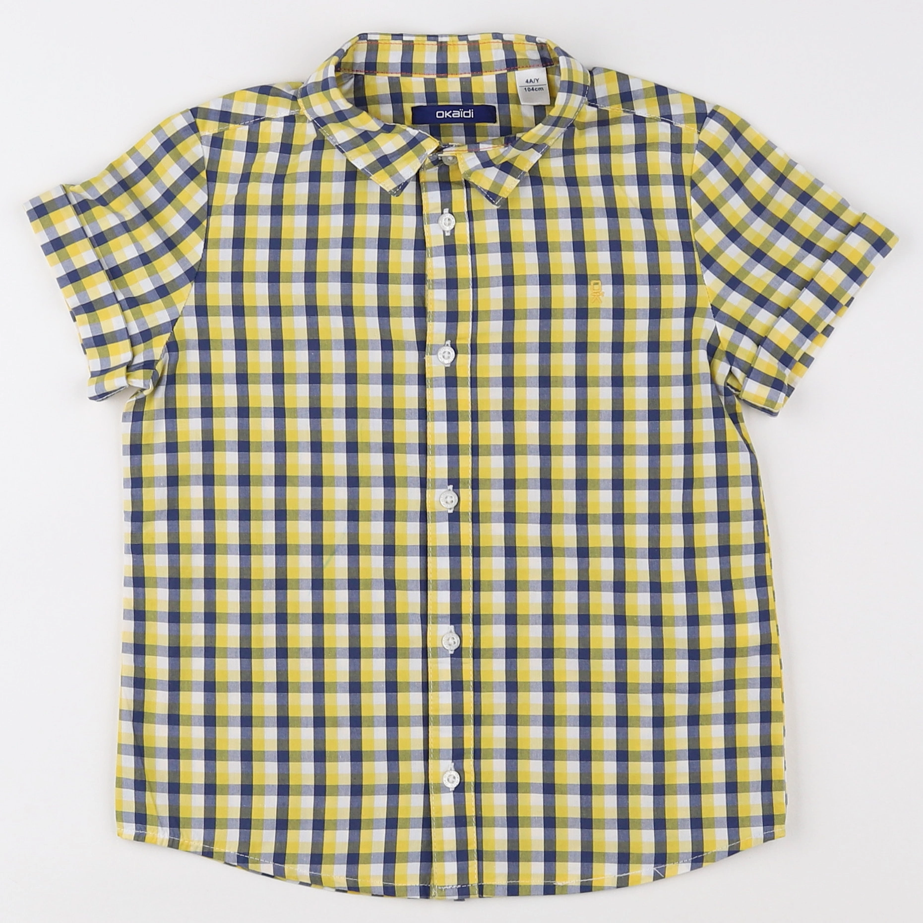 Okaidi - chemise multicolore - 4 ans