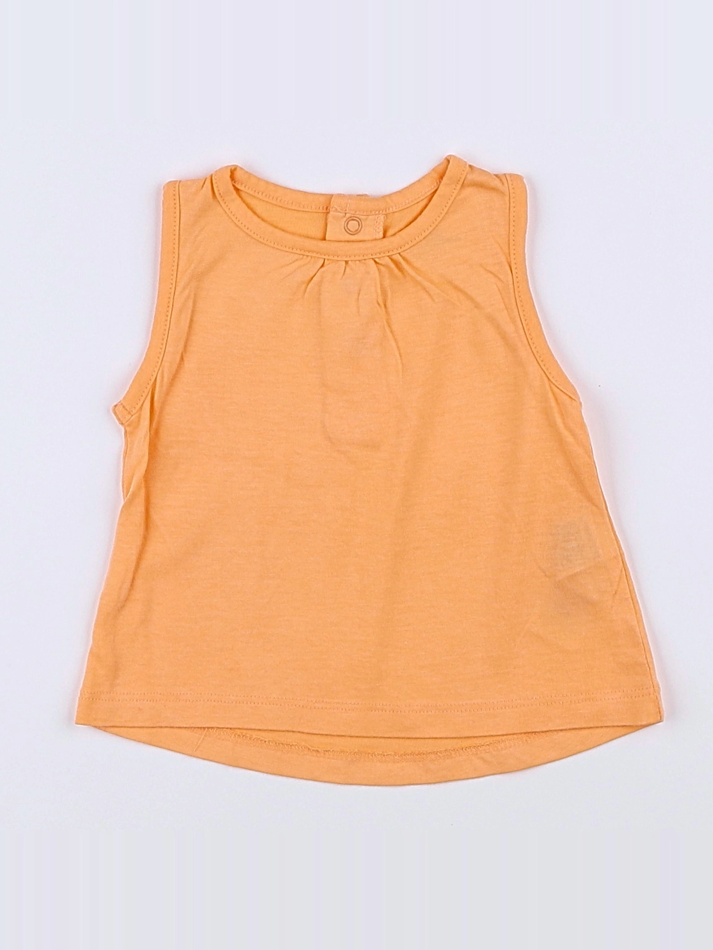 La Redoute - débardeur orange - 3 mois