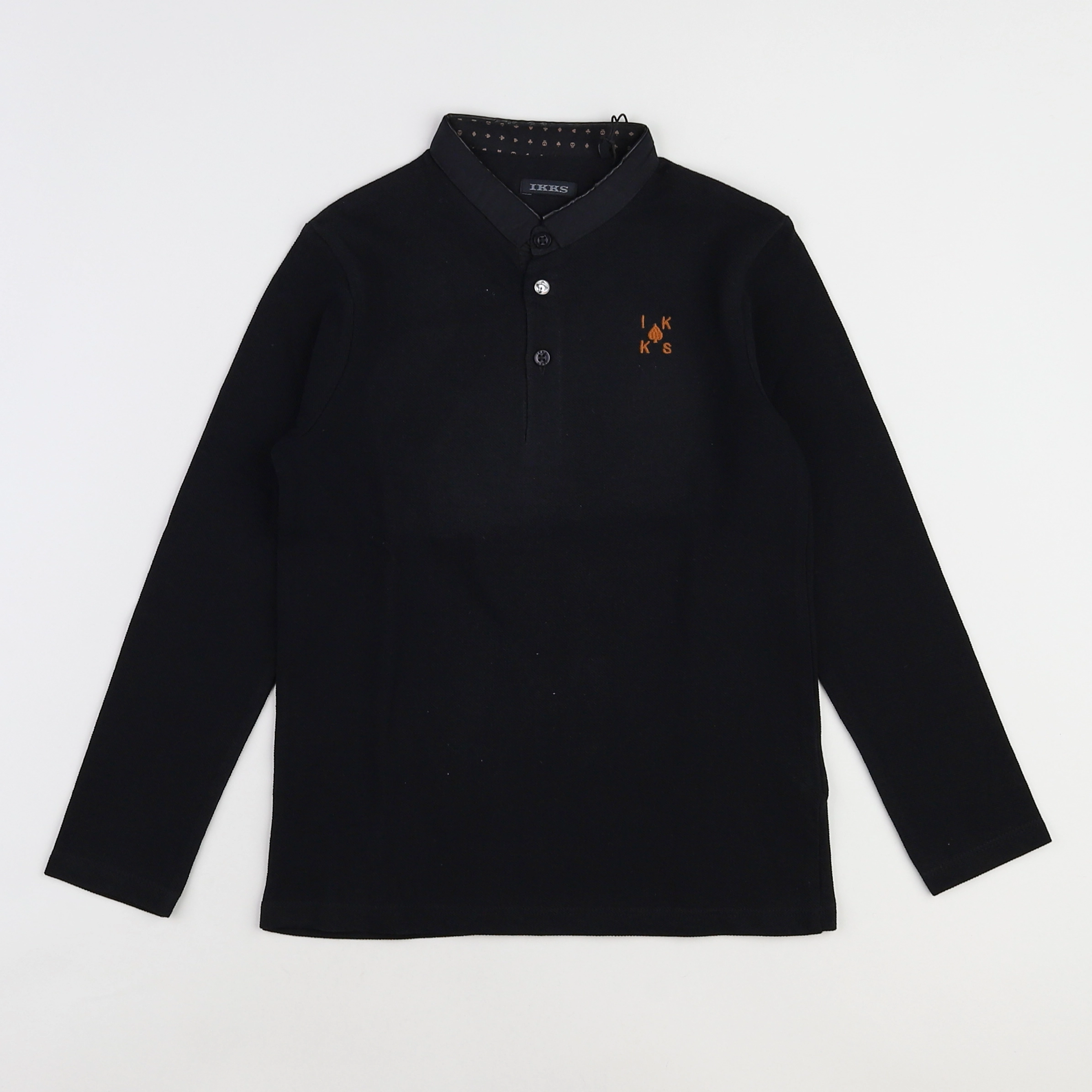 IKKS - polo imprimé au dos noir (neuf) - 5 ans