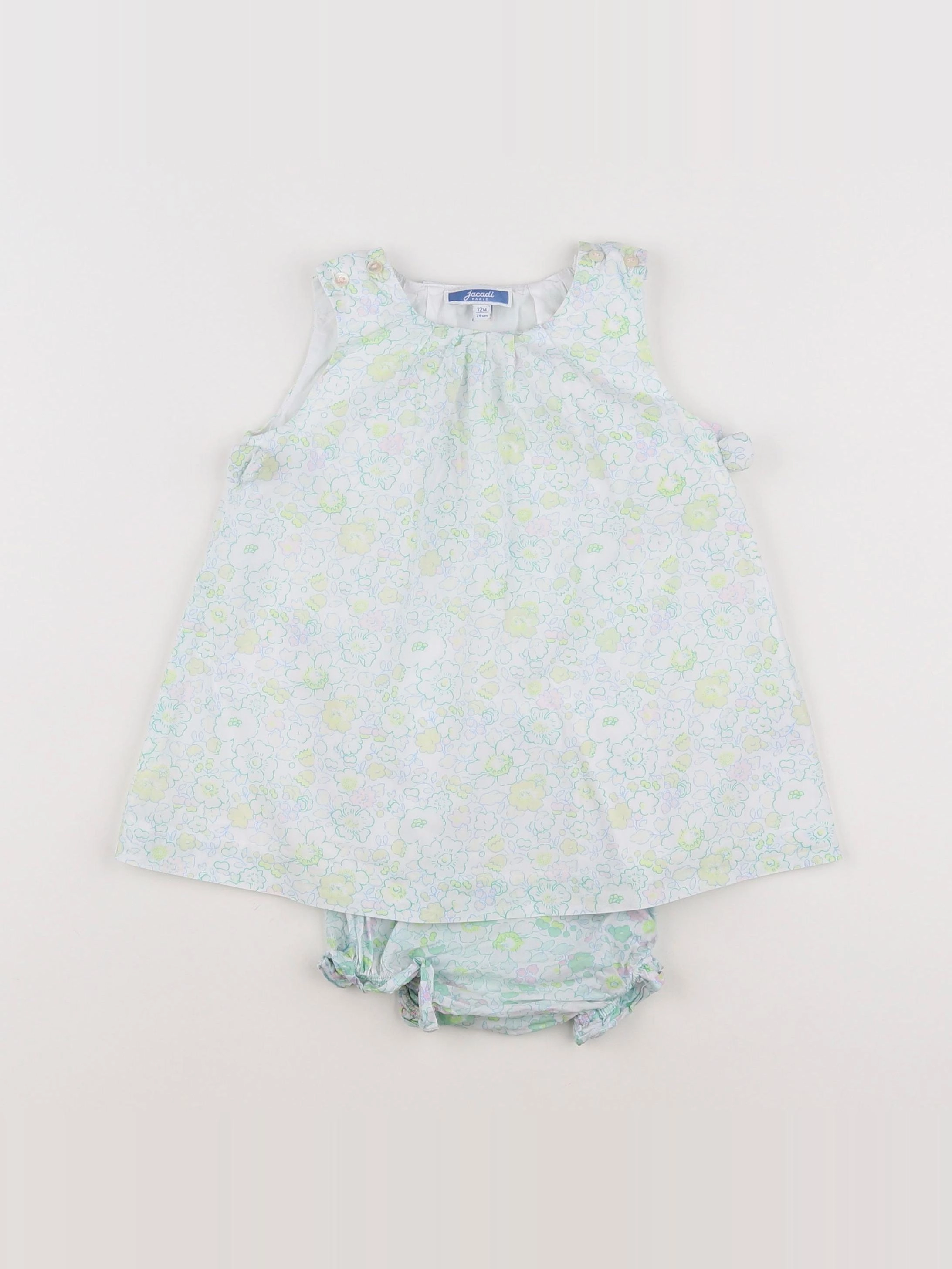 Jacadi - robe liberty - 12 mois