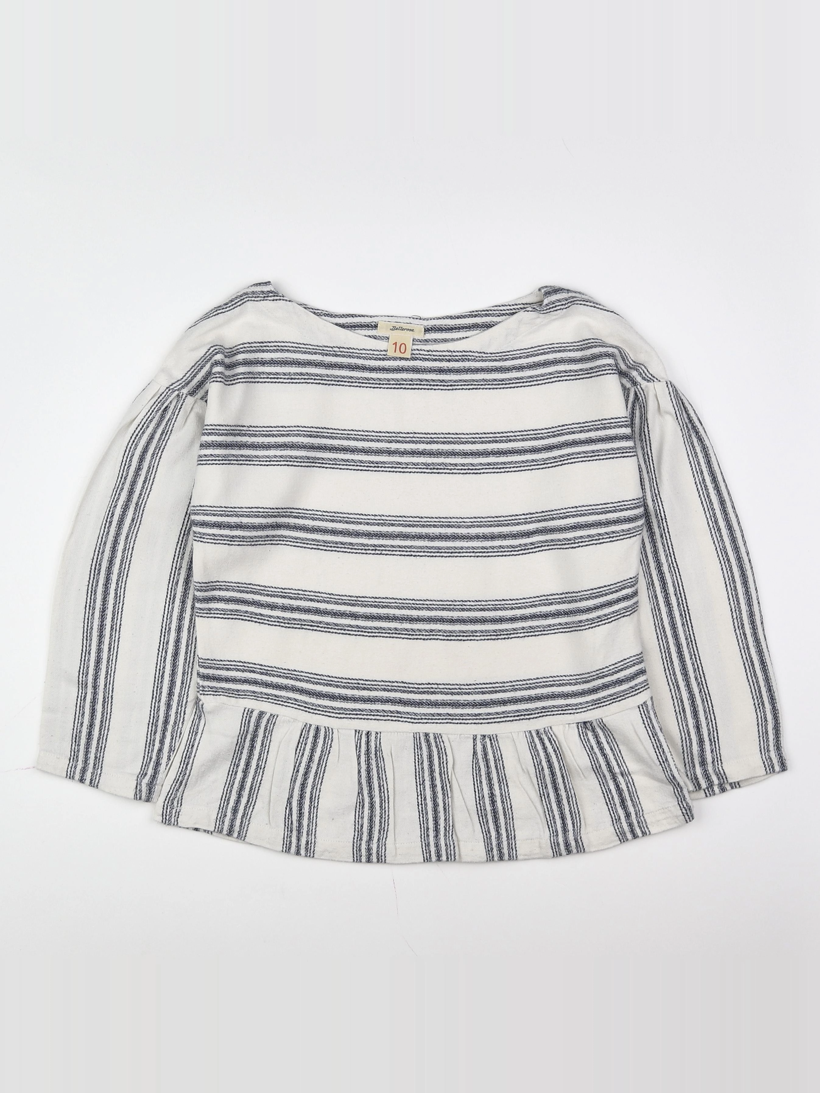 Bellerose - blouse beige - 10 ans
