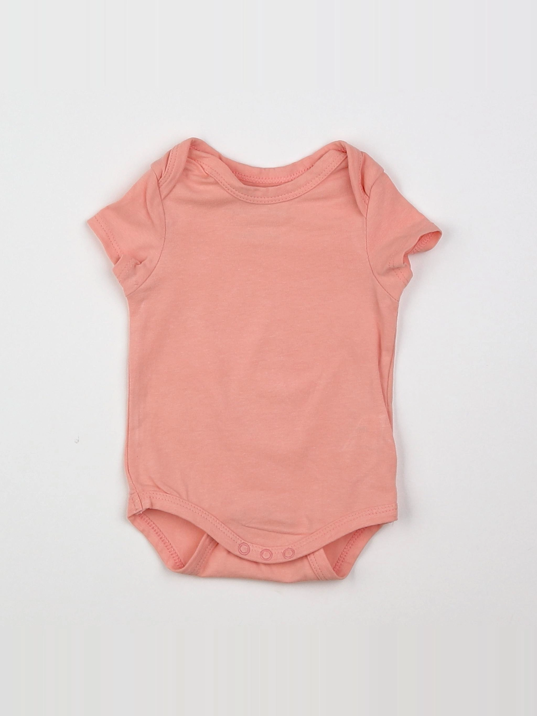 Tape à l'oeil - body vetement rose - 3 mois