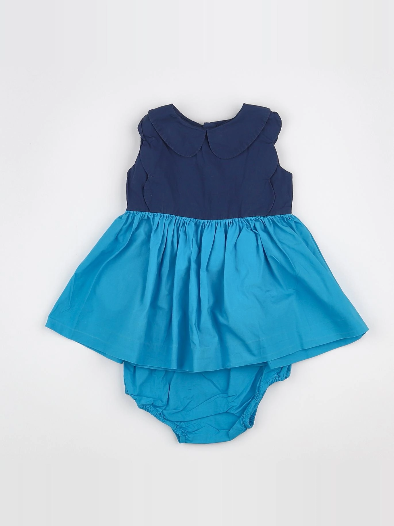 Jacadi - robe bleu - 6 mois
