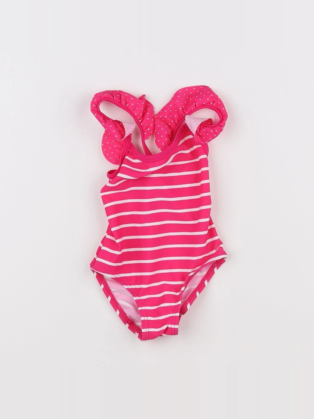 Vertbaudet - maillot de bain rose - 6 mois