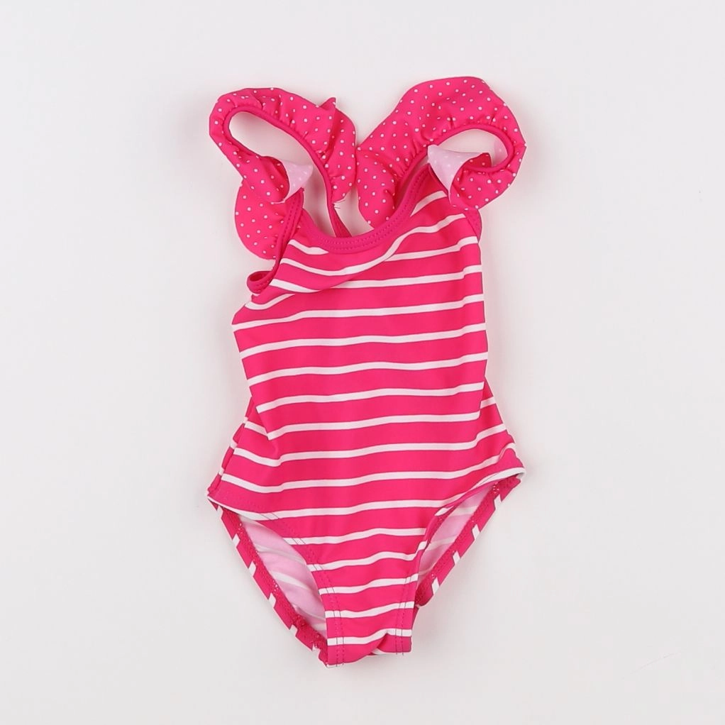 Vertbaudet - maillot de bain rose - 6 mois