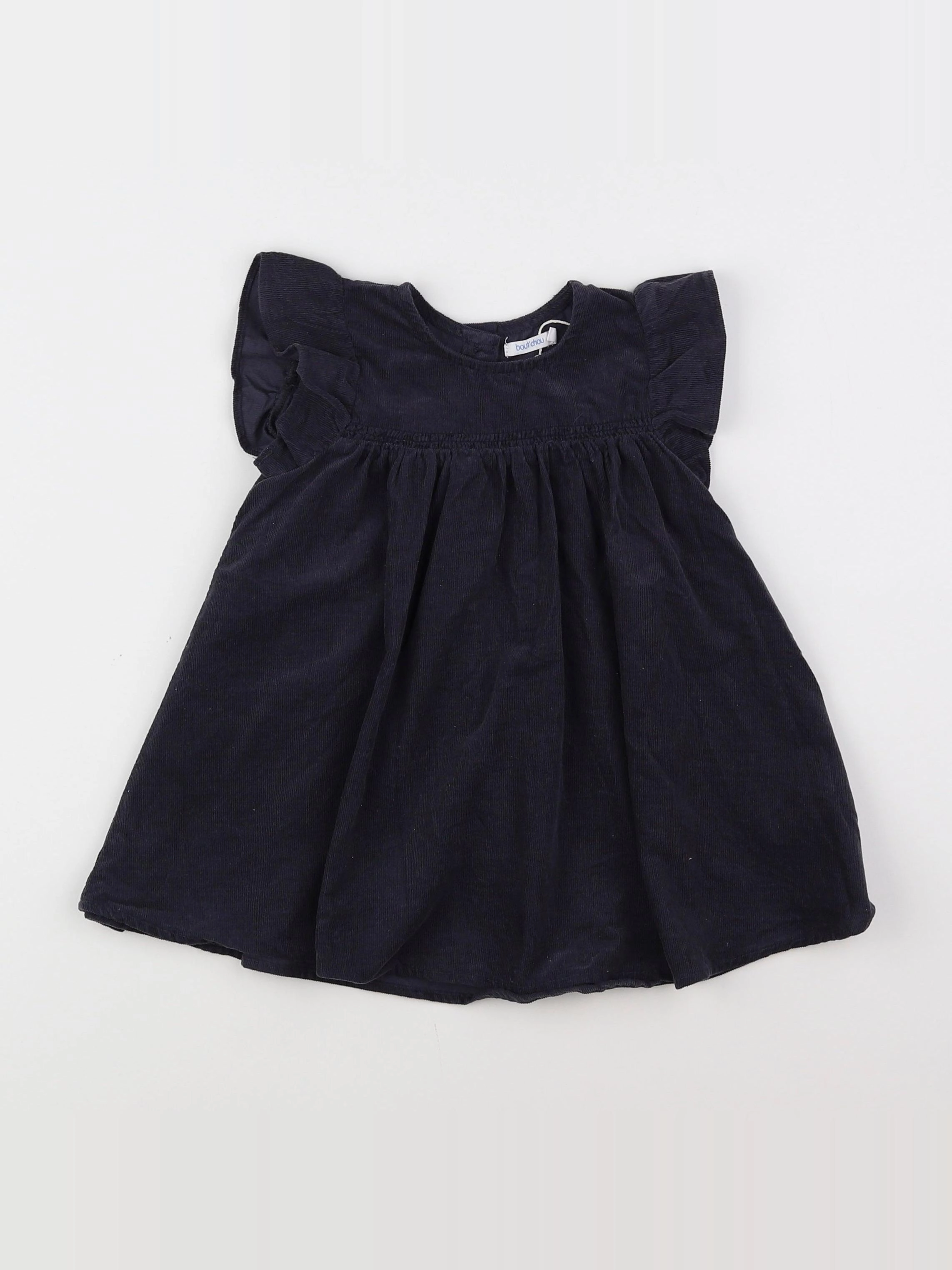 Boutchou - robe bleu - 12 mois