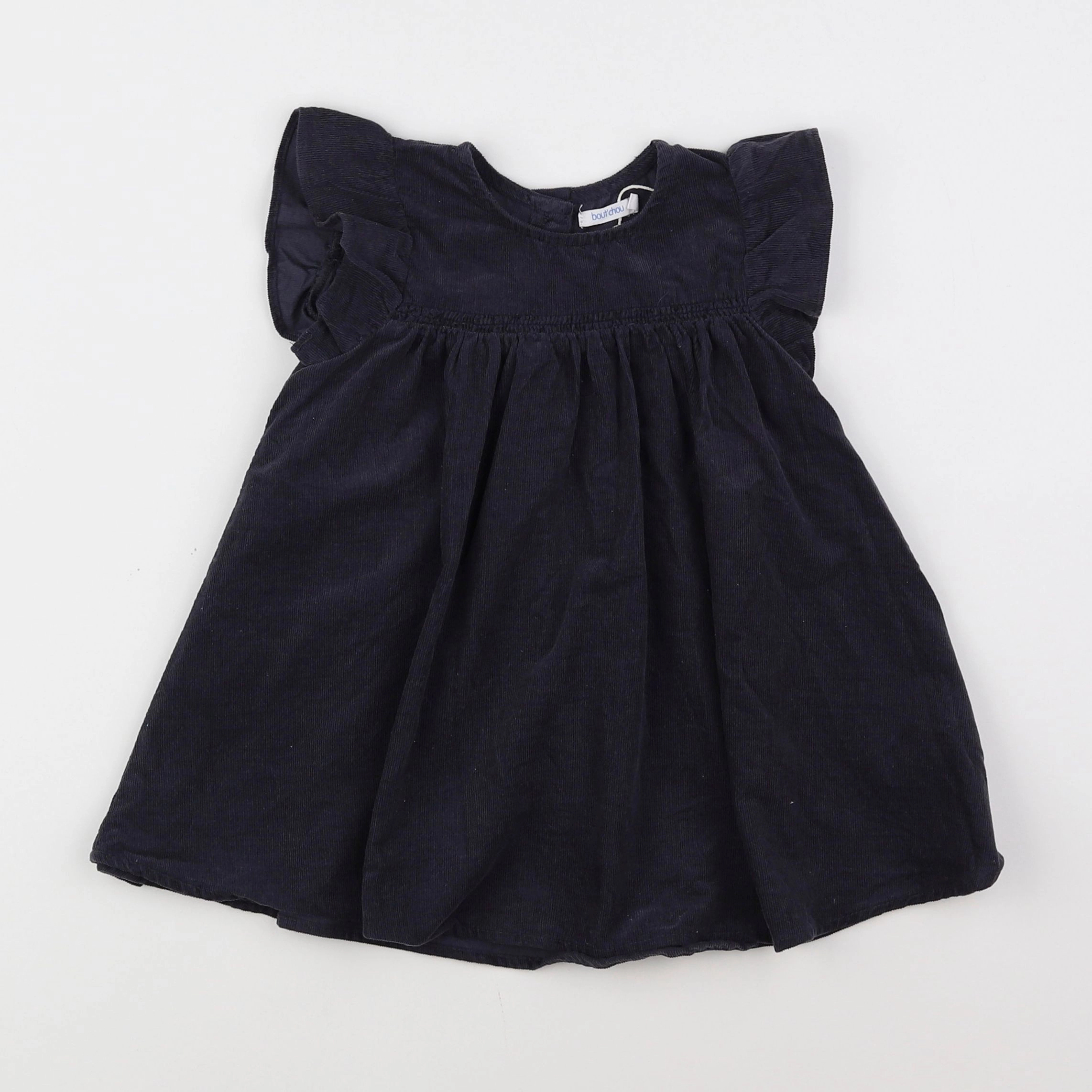 Boutchou - robe bleu - 12 mois