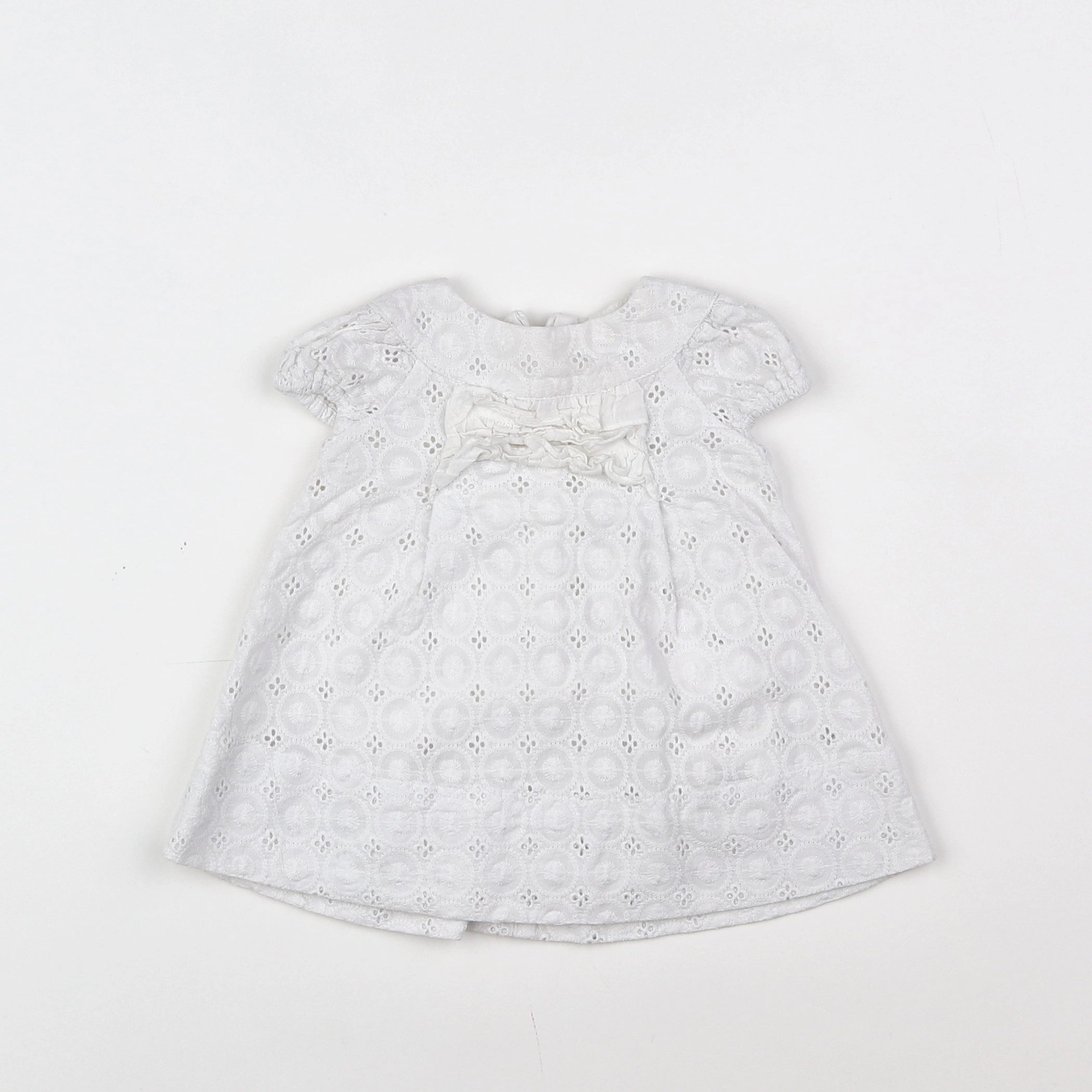 Zara - robe blanc - 3/6 mois