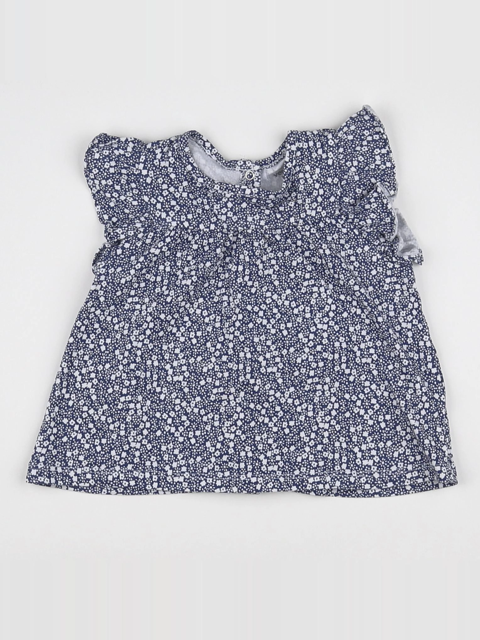 Vertbaudet - tee-shirt bleu - 18 mois