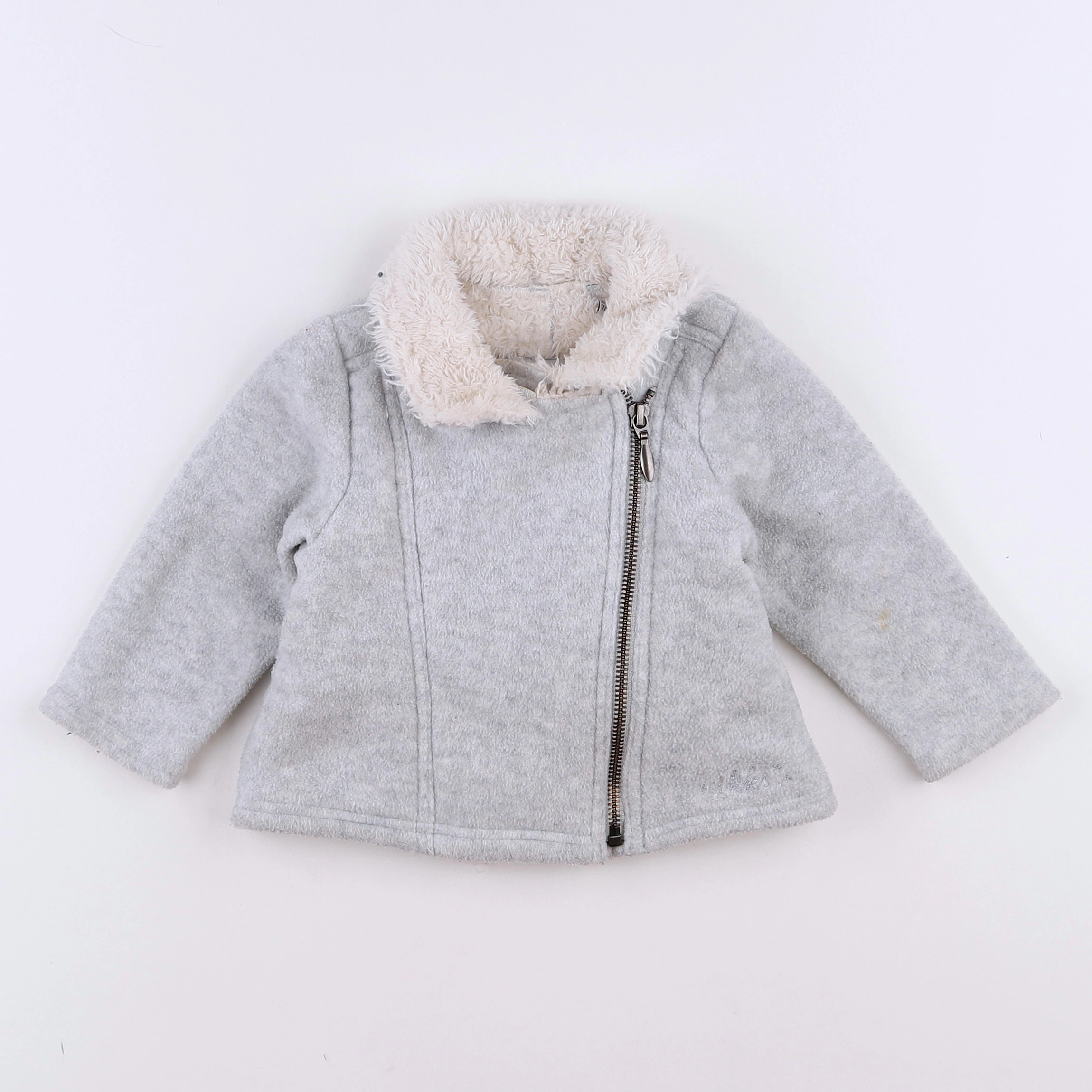 IKKS - manteau gris - 12 mois