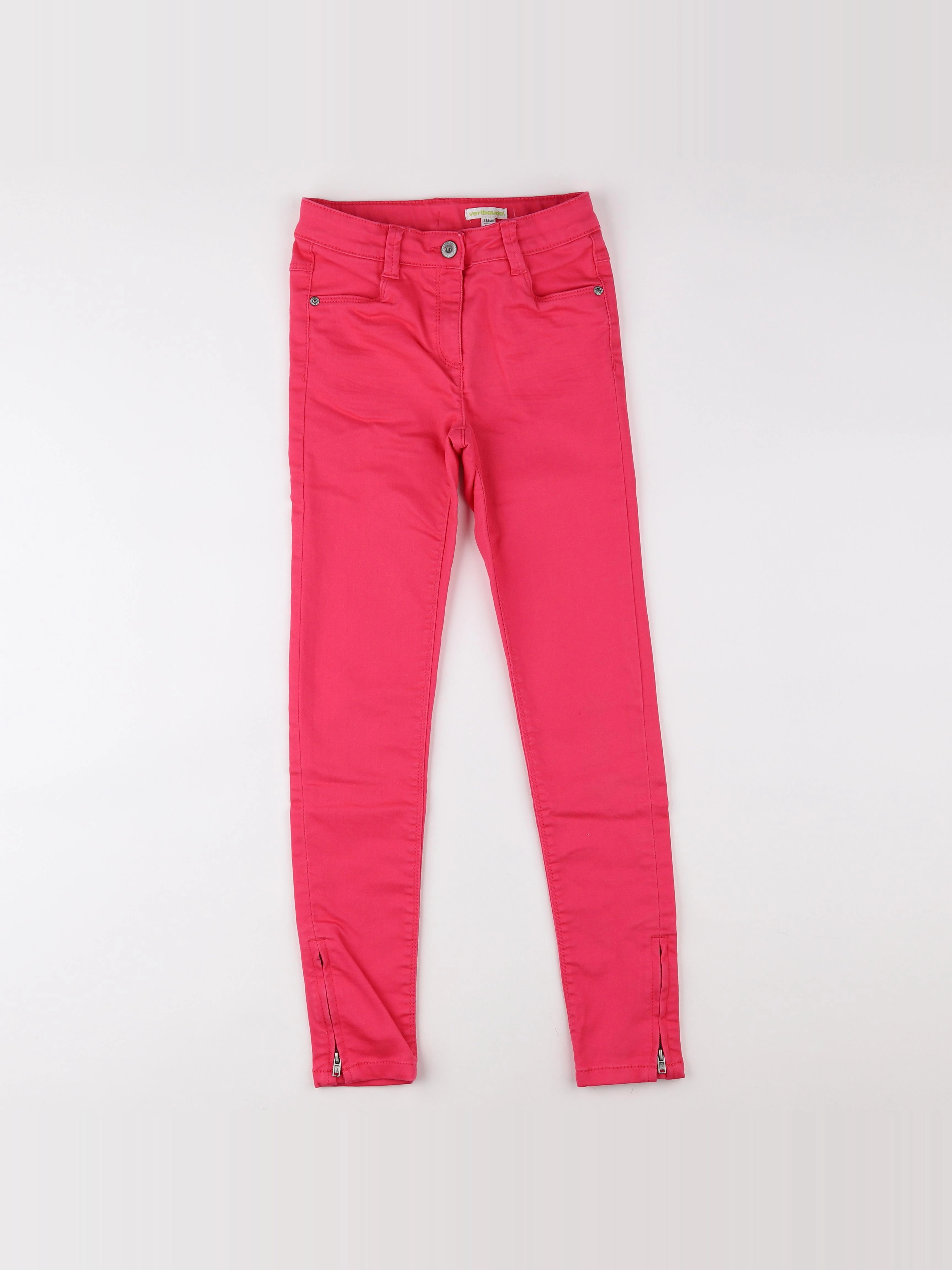 Vertbaudet - pantalon rose - 10 ans