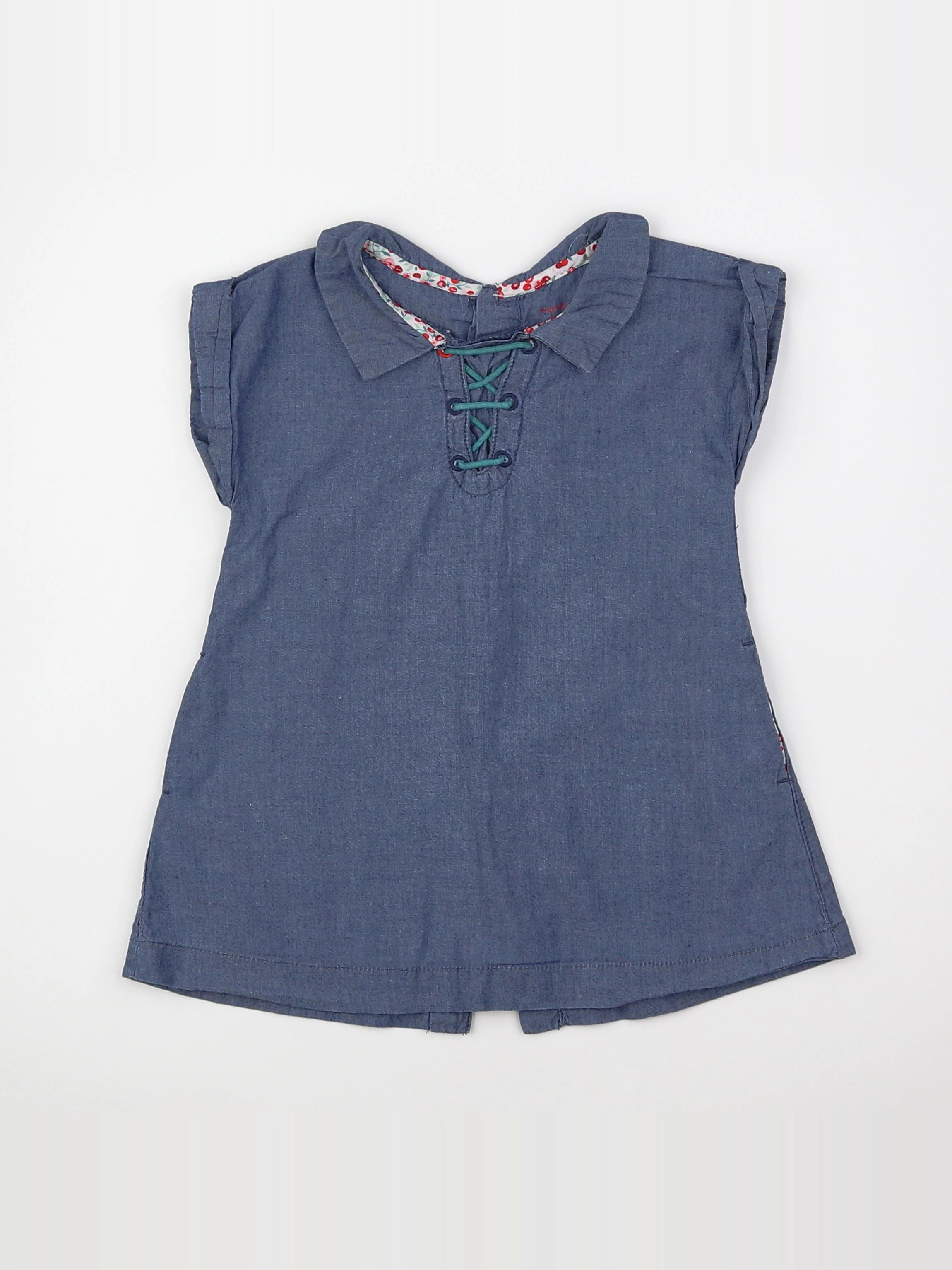 Natalys - robe bleu - 9 mois