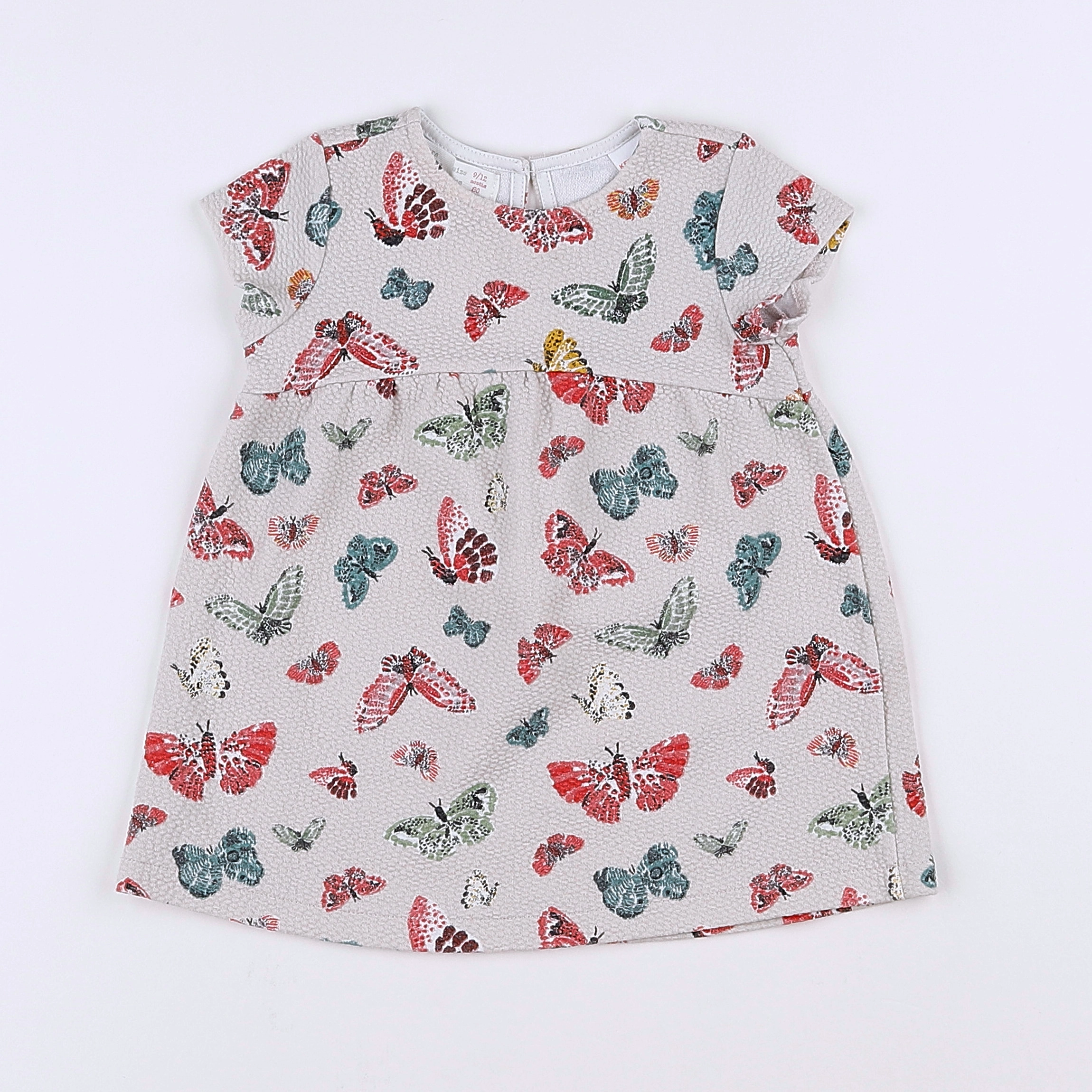 Zara - robe multicolore - 9/12 mois