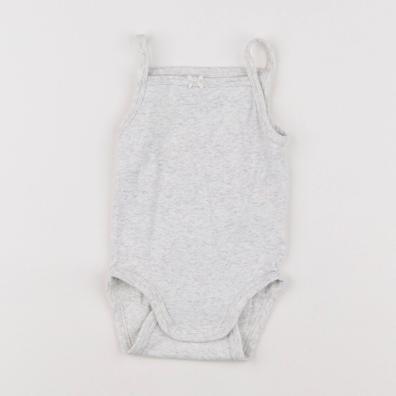 H&M - body gris - 3 mois