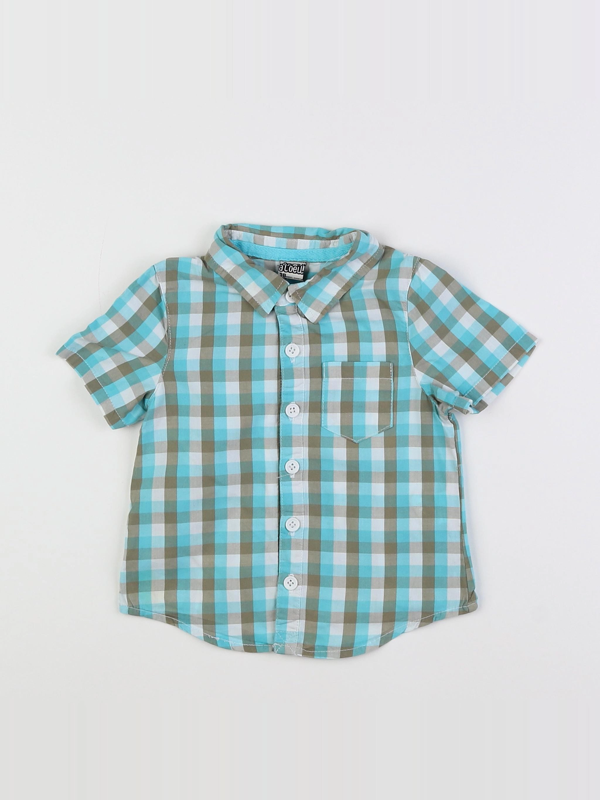 Tape à l'oeil - chemise multicolore - 18 mois