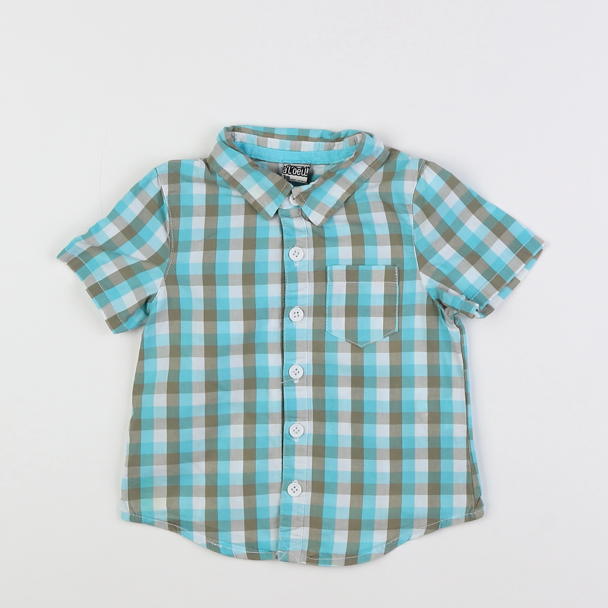 Tape à l'oeil - chemise multicolore - 18 mois