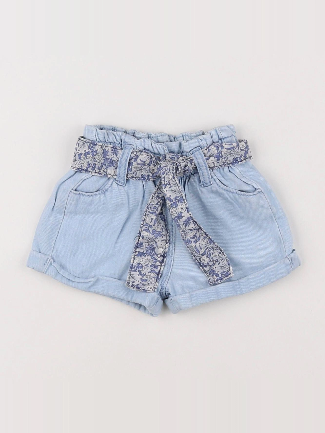 Tape à l'oeil - short bleu - 3 mois