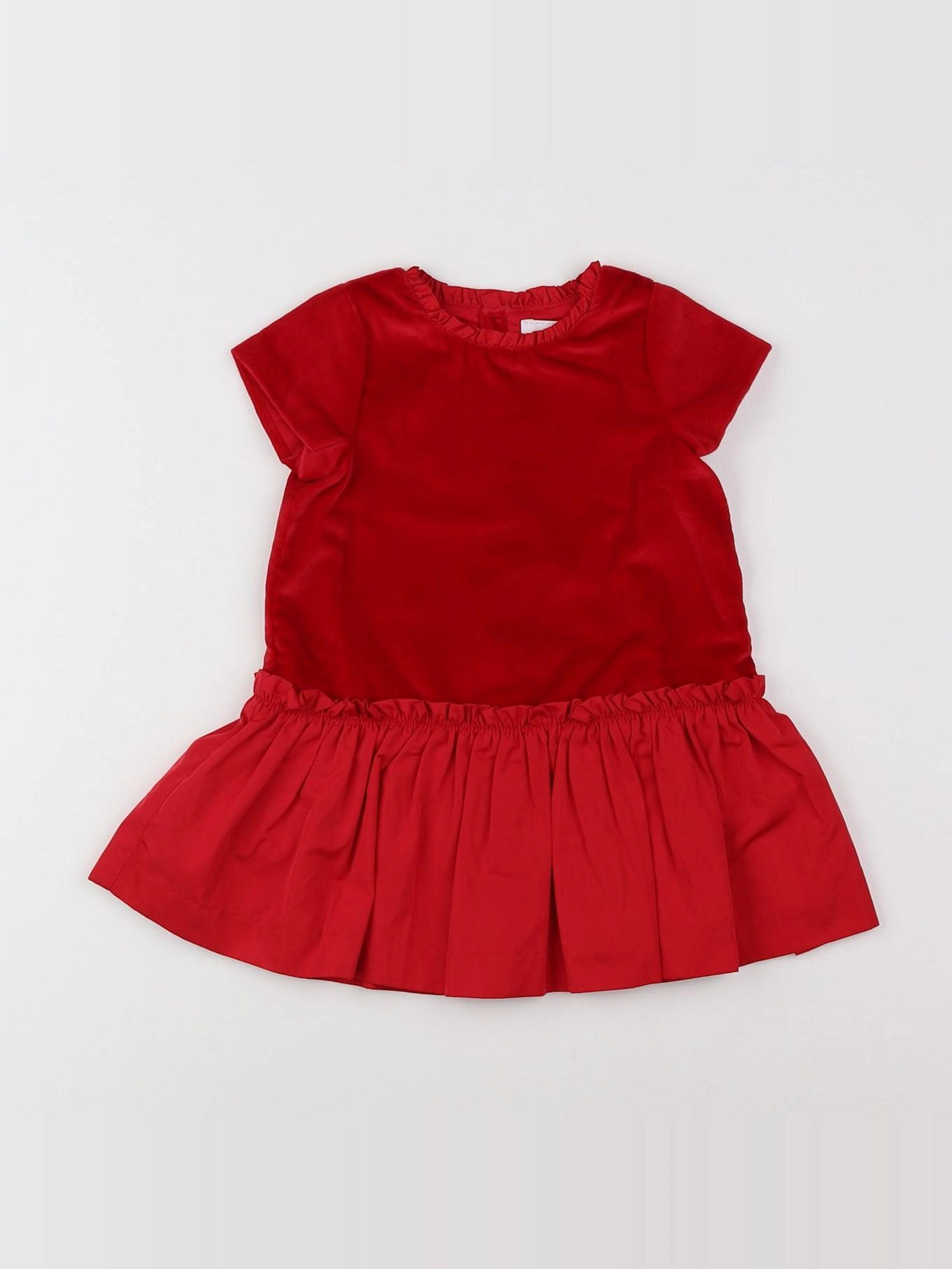 Jacadi - robe rouge - 12 mois