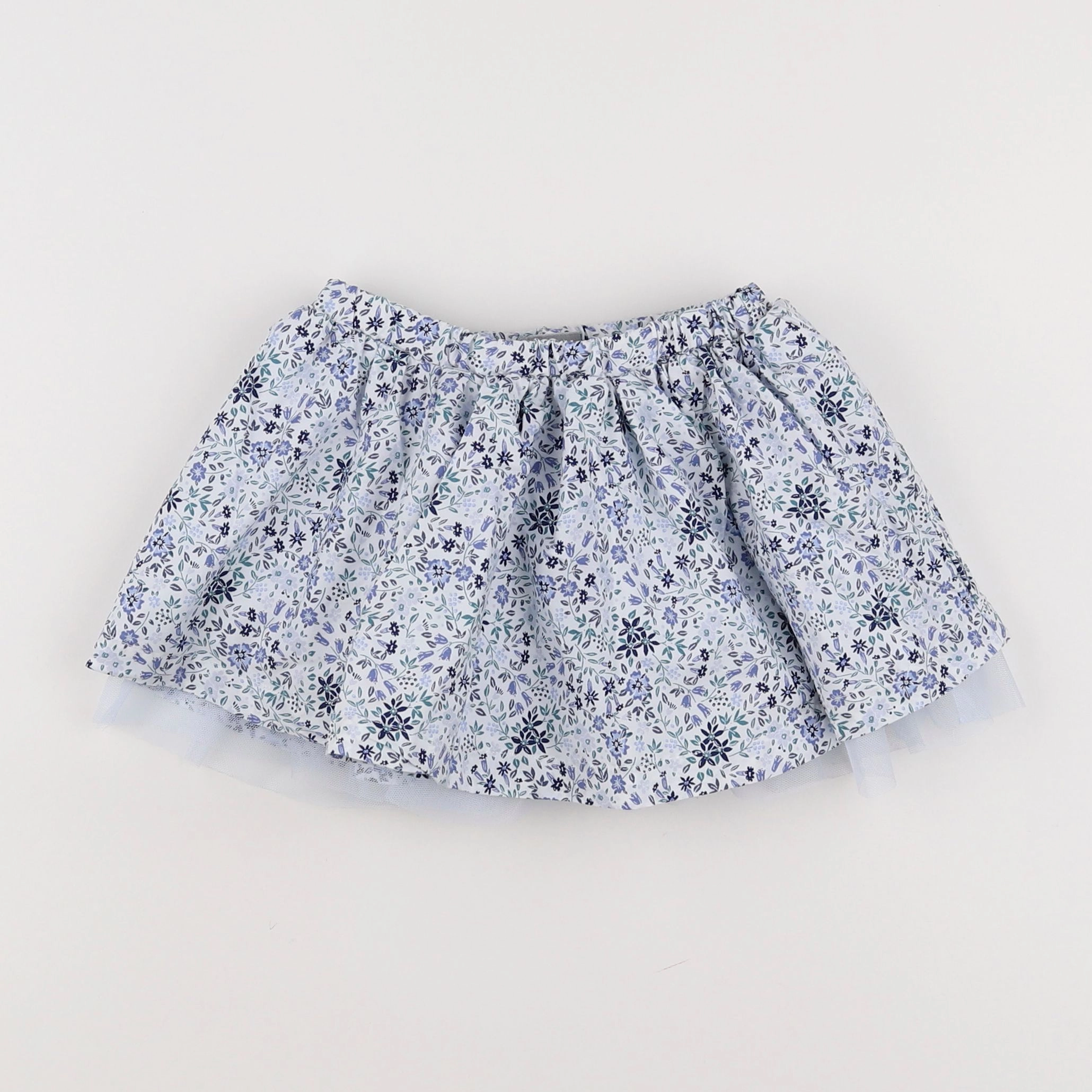 Vertbaudet - jupe blanc - 2 ans