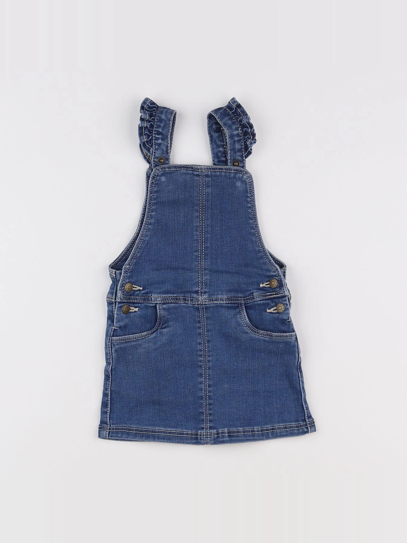 Tape à l'oeil - robe bleu - 12 mois