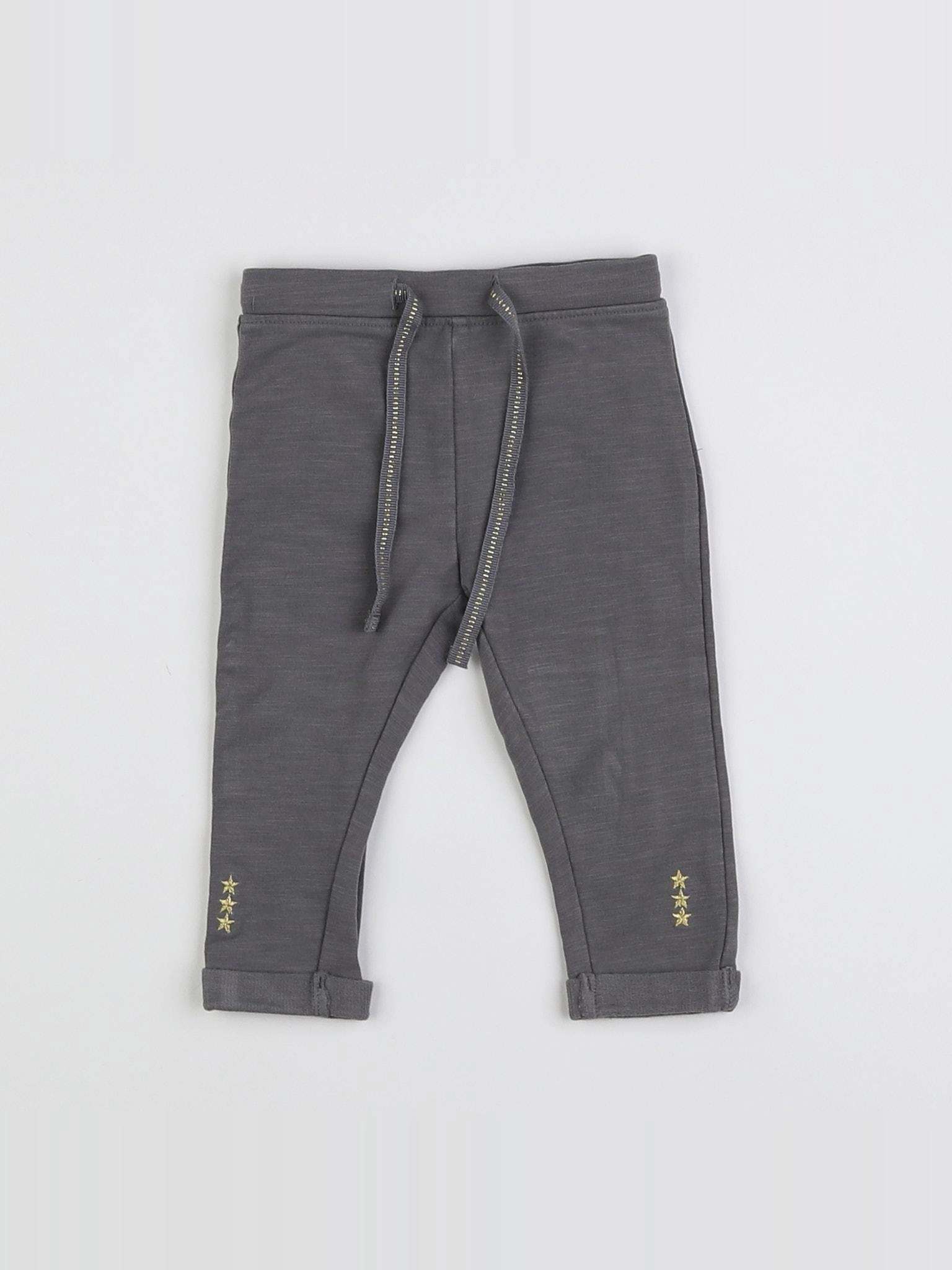 Tape à l'oeil - legging gris - 6 mois