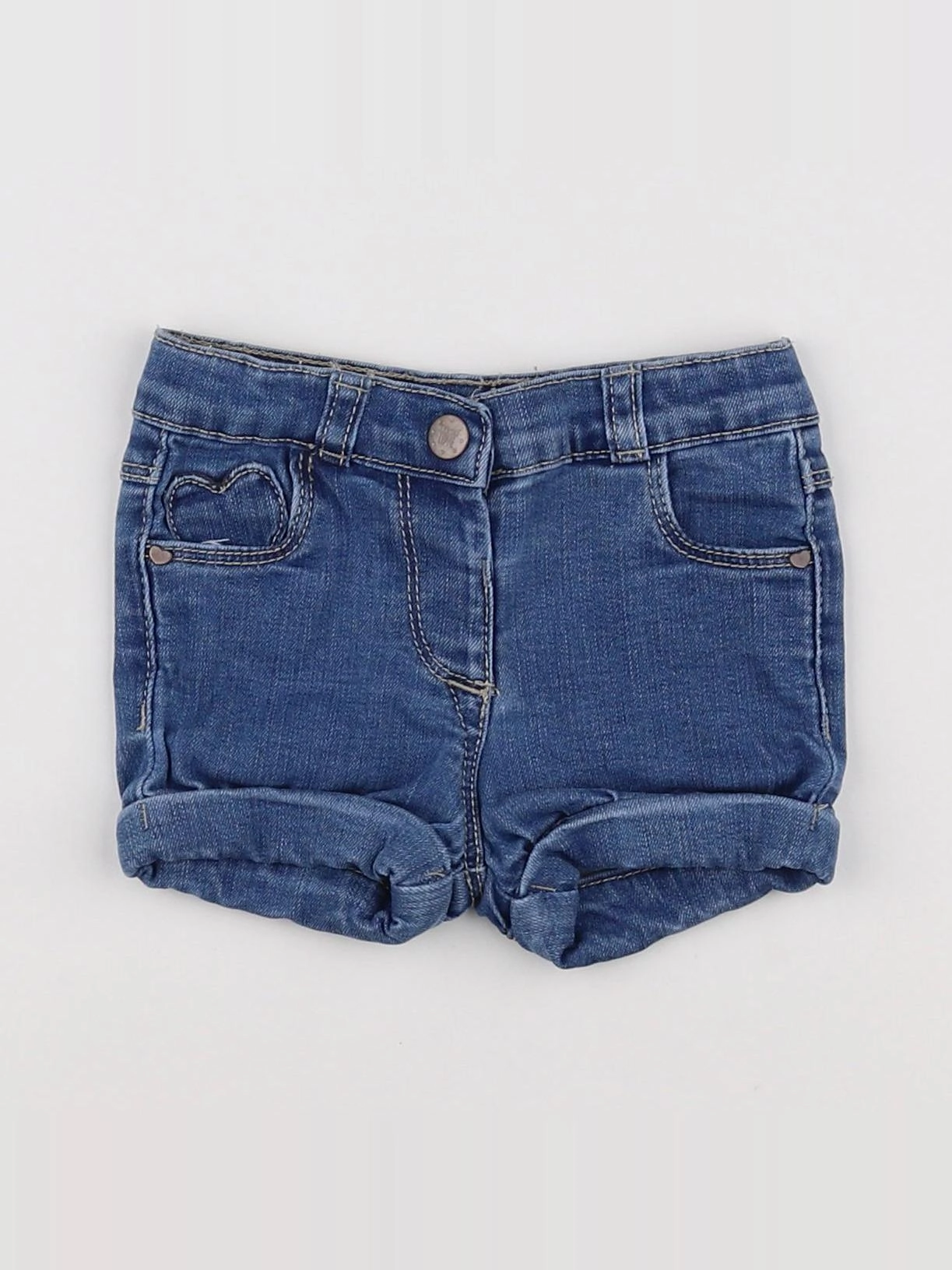 Tape à l'oeil - short bleu - 9 mois