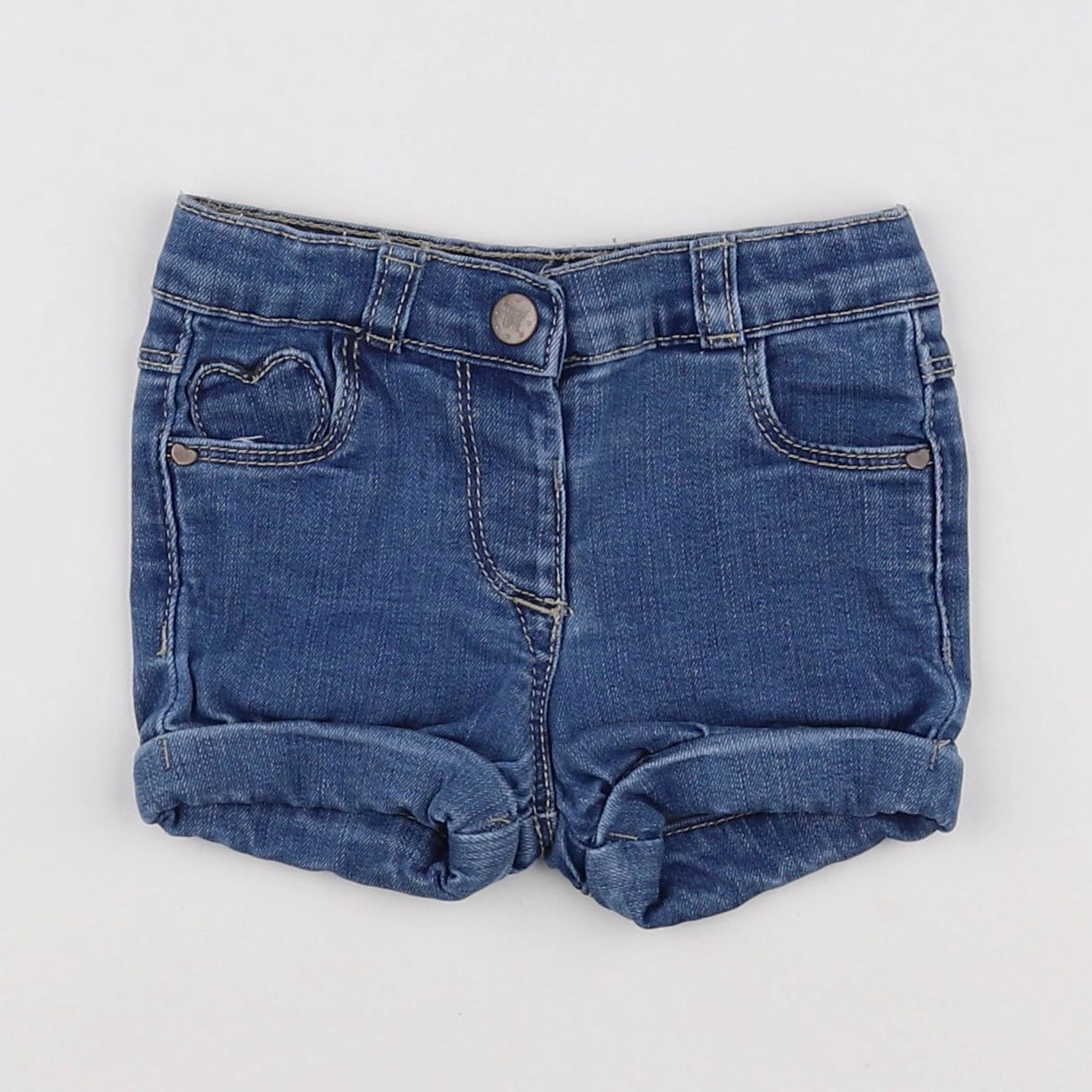 Tape à l'oeil - short bleu - 9 mois