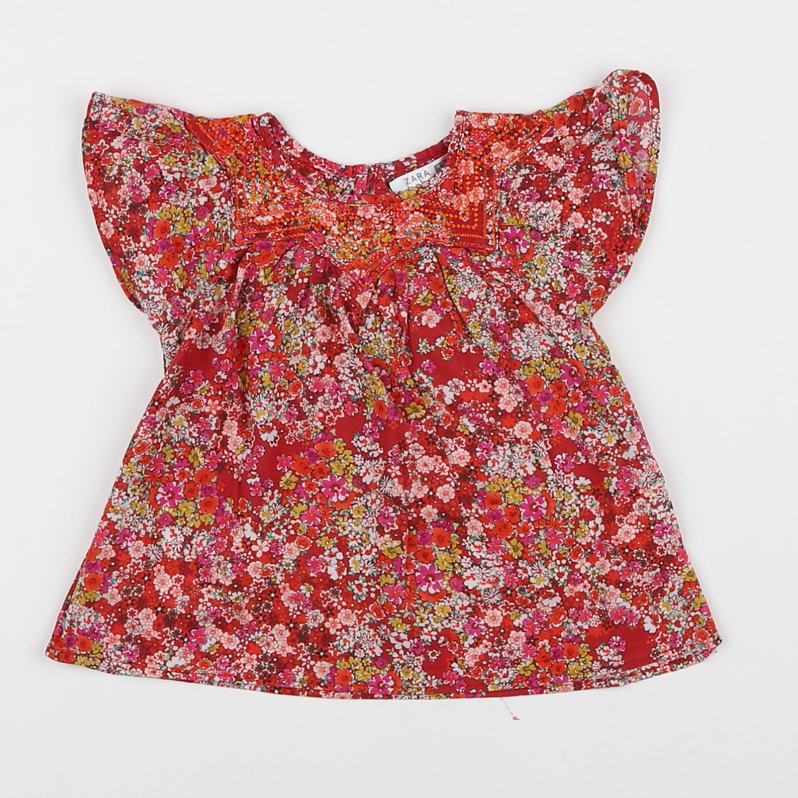 Zara - blouse multicolore - 12/18 mois