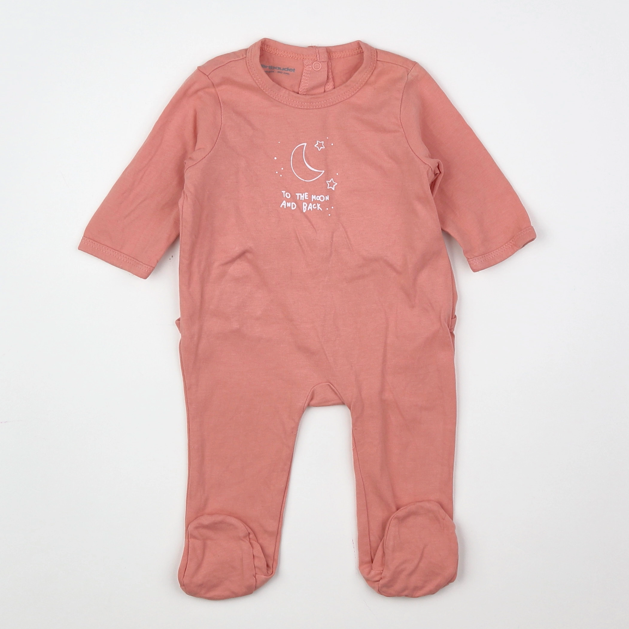 Vertbaudet - pyjama rose - 3 mois