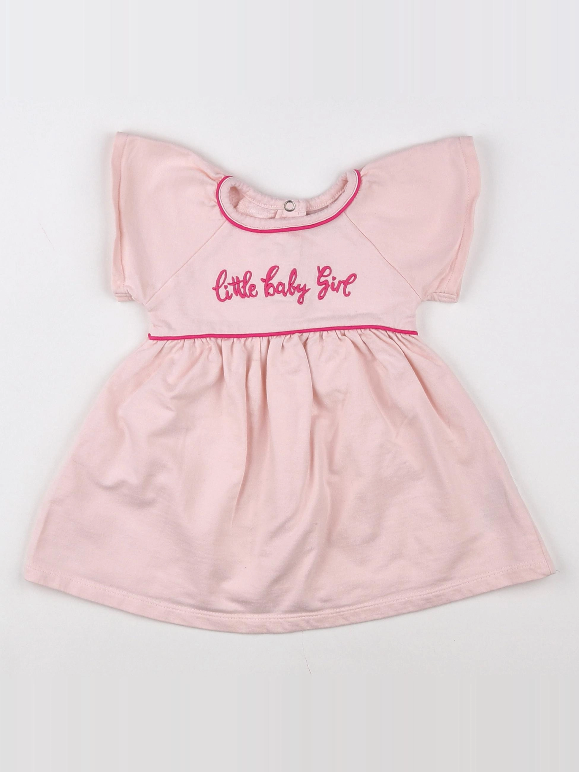 La Redoute - robe rose - 6 mois