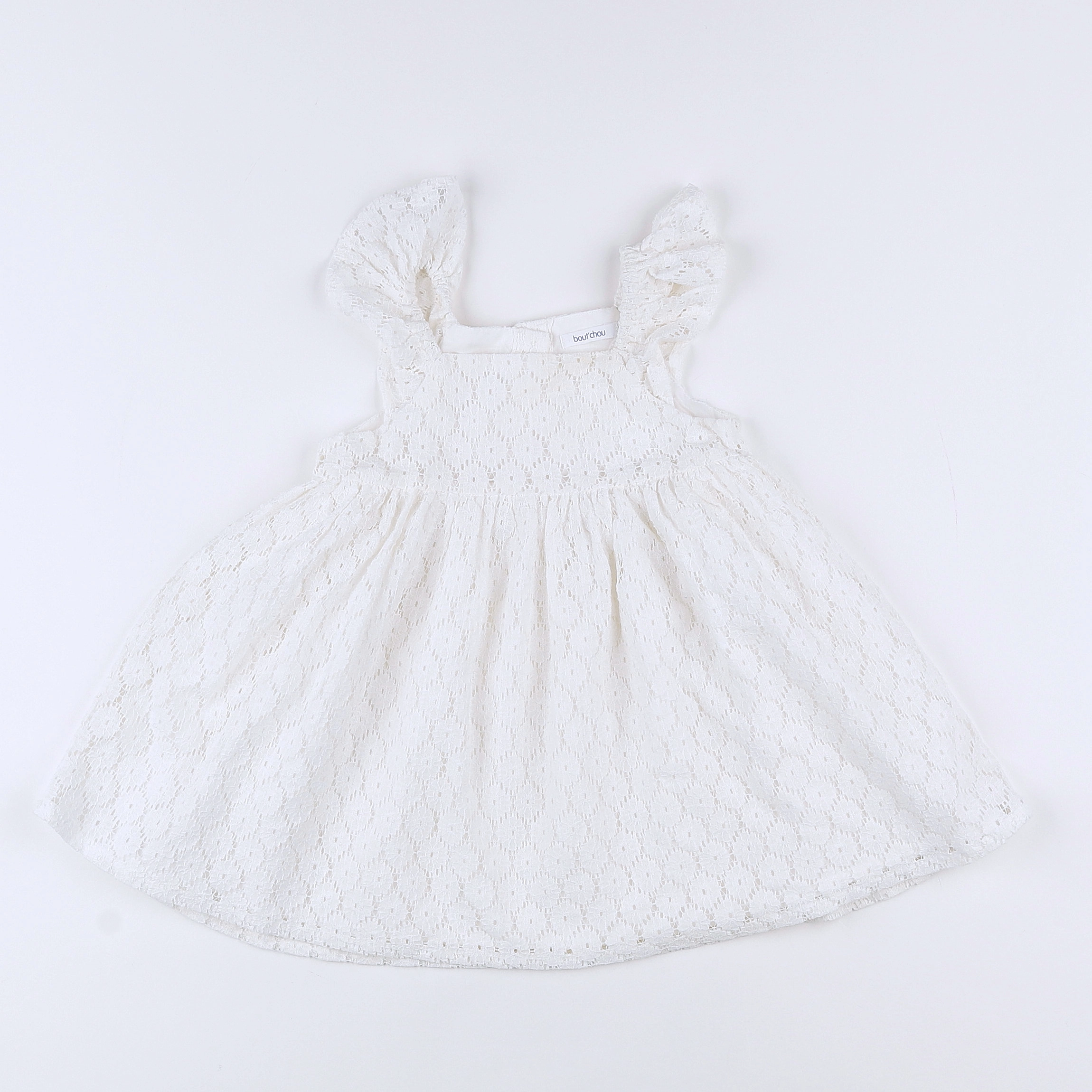 Boutchou - robe blanc - 9 mois