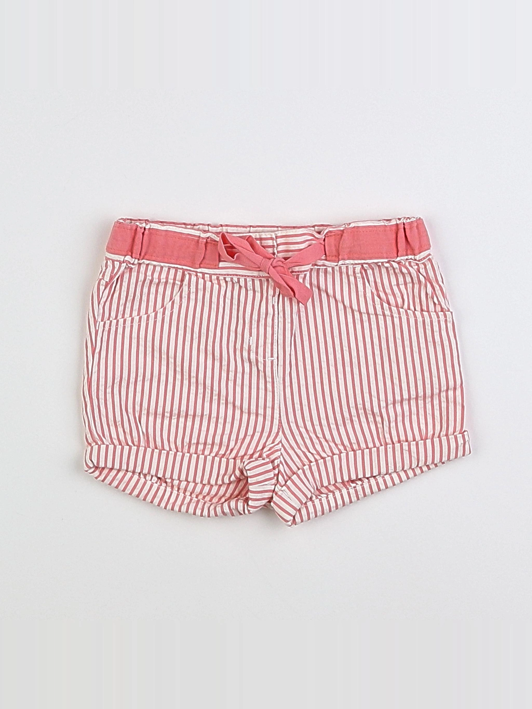 Cyrillus - short rose - 9 mois