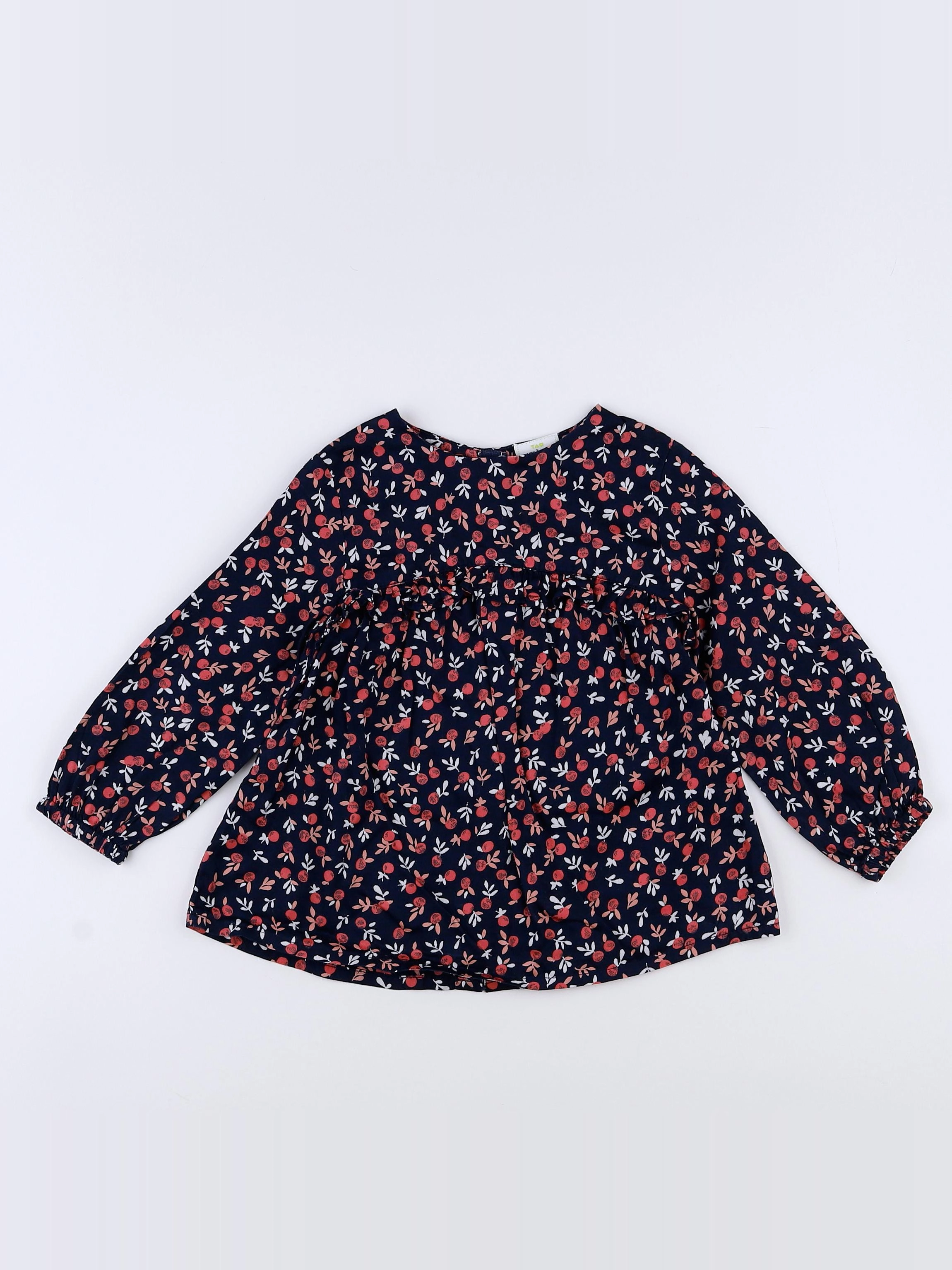 Tape à l'oeil - blouse bleu - 2 ans