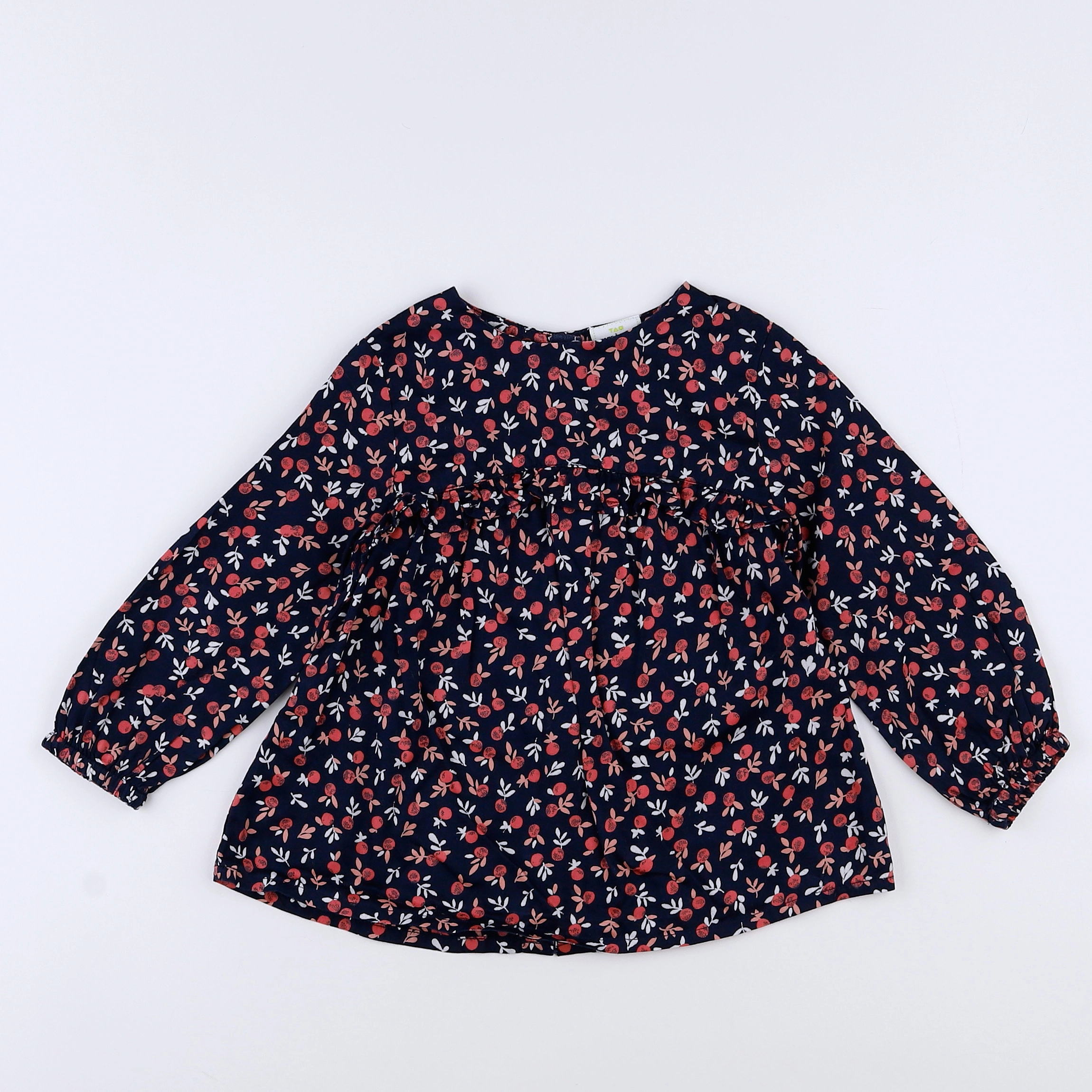 Tape à l'oeil - blouse bleu - 2 ans