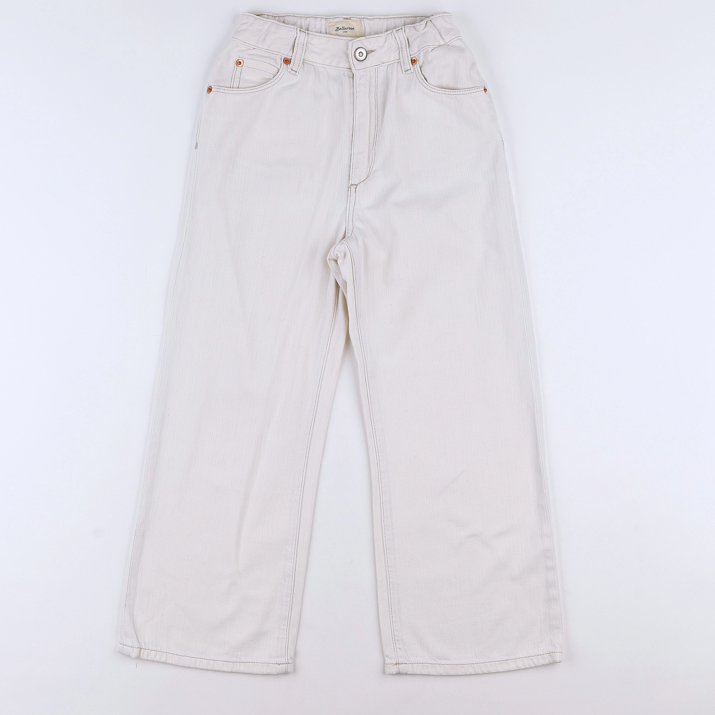 Bellerose - jean beige - 8 ans