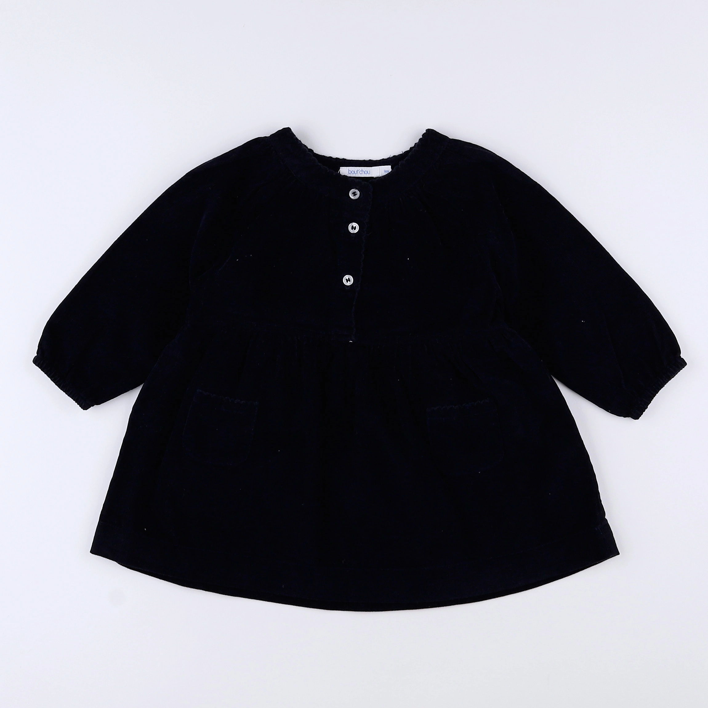 Boutchou - robe bleu - 9 mois