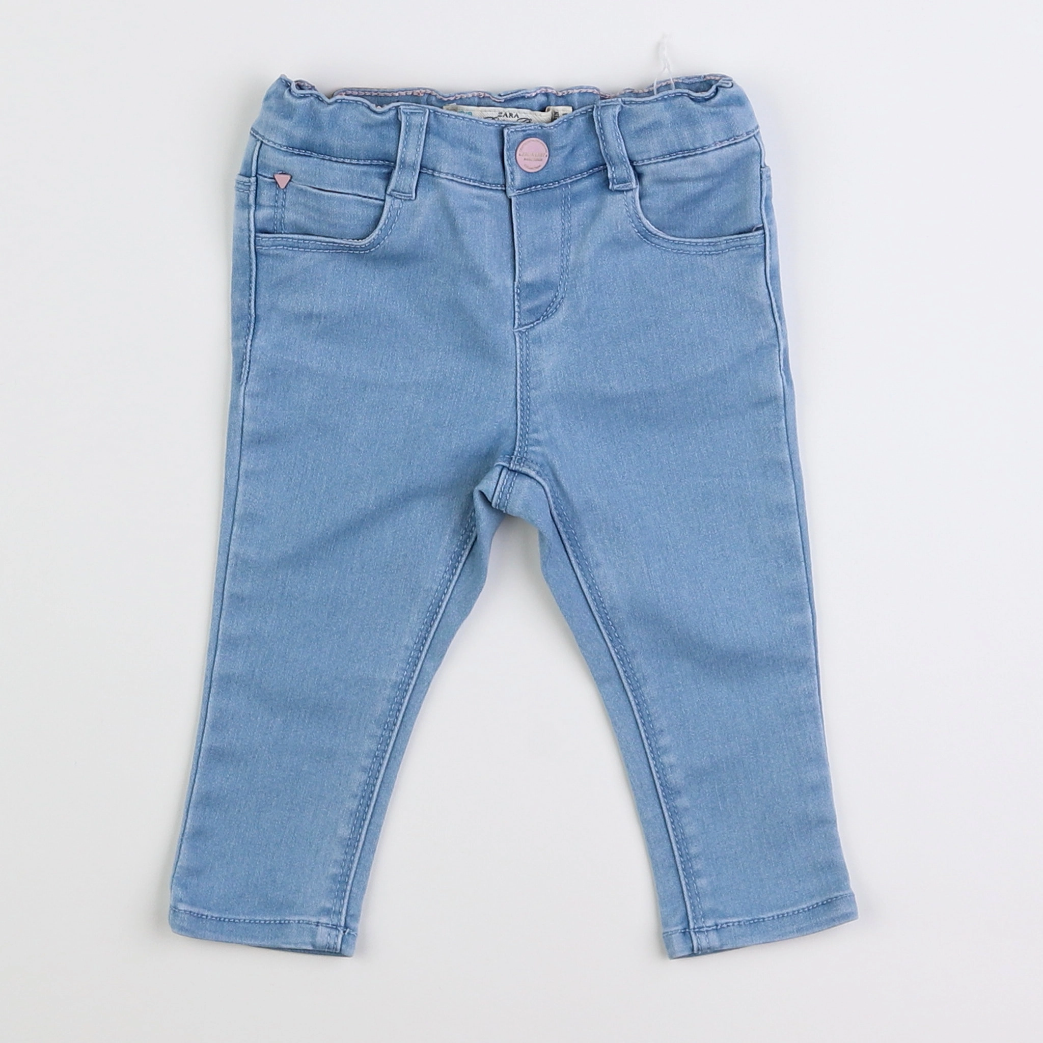 Zara - jean bleu - 6/9 mois