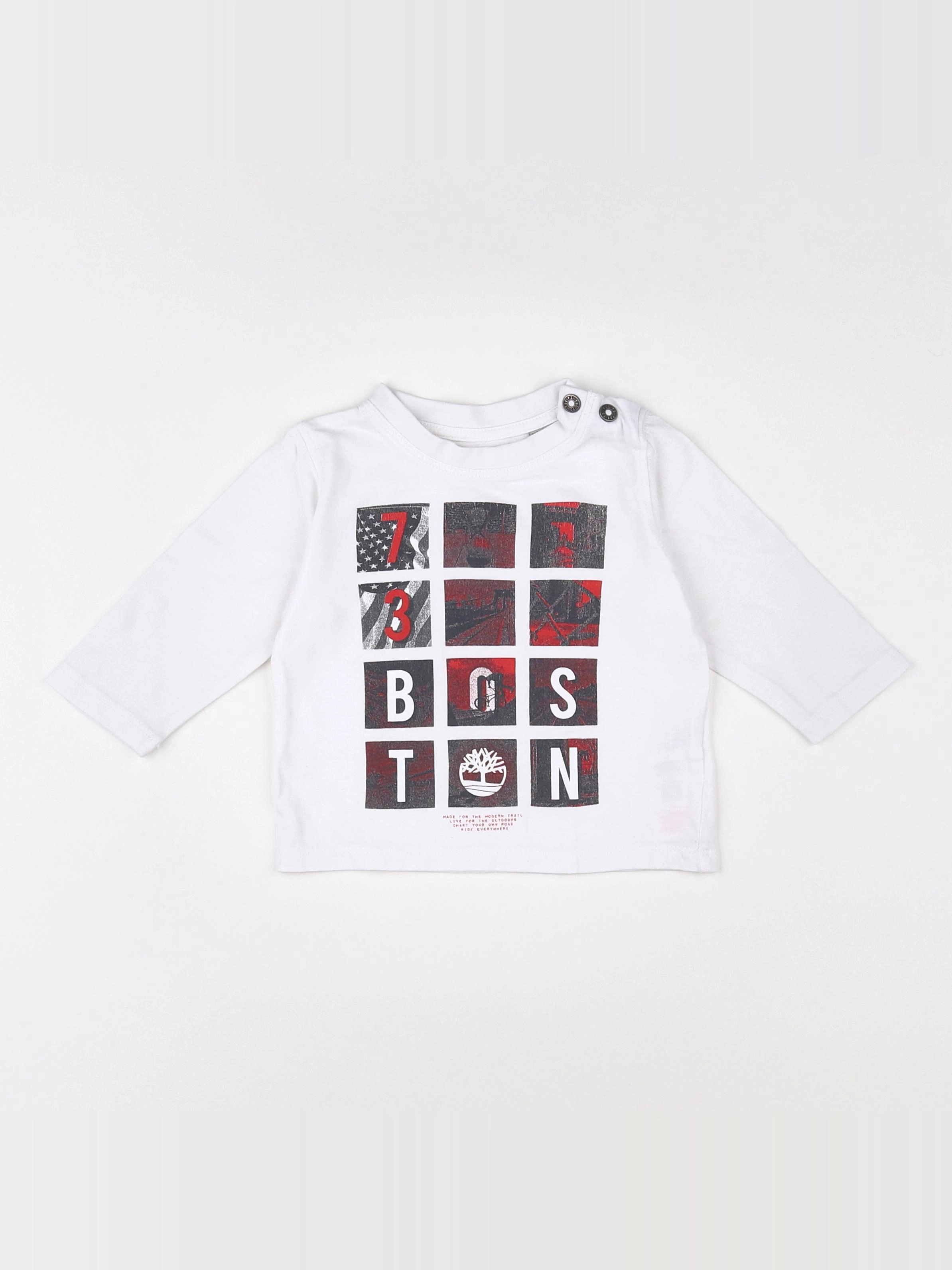 Timberland - tee-shirt blanc - 12 mois