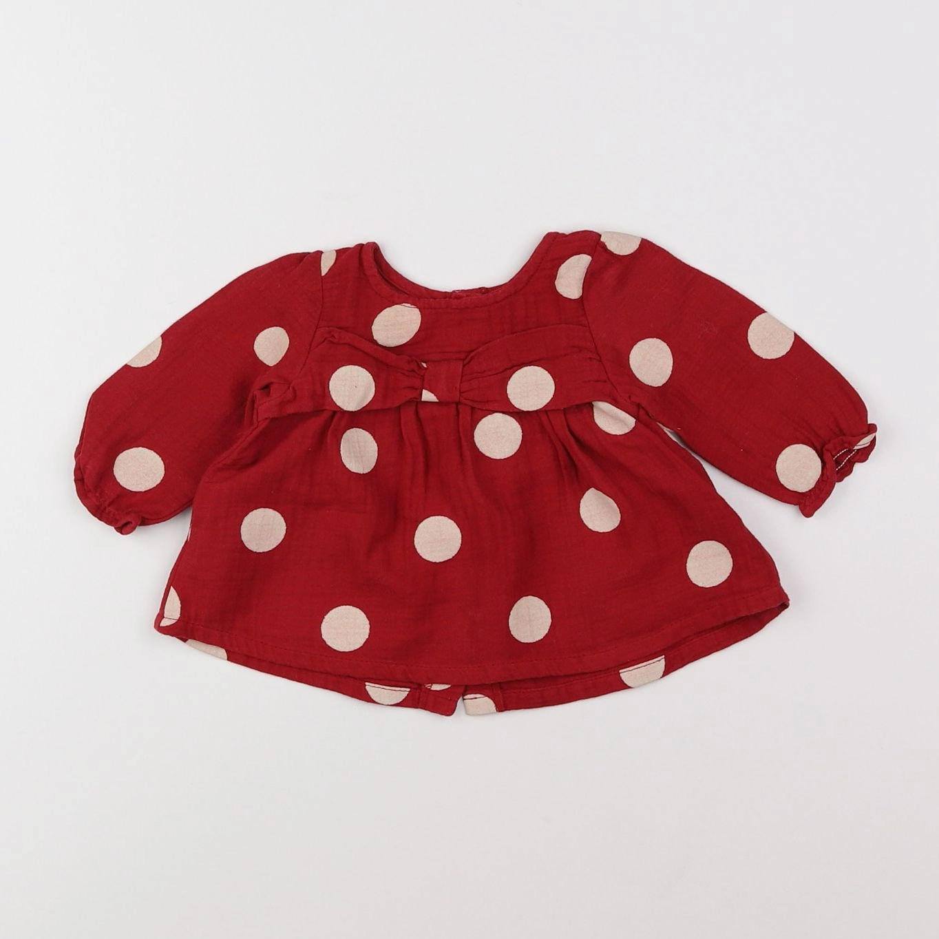 Absorba - blouse rouge - 3 mois